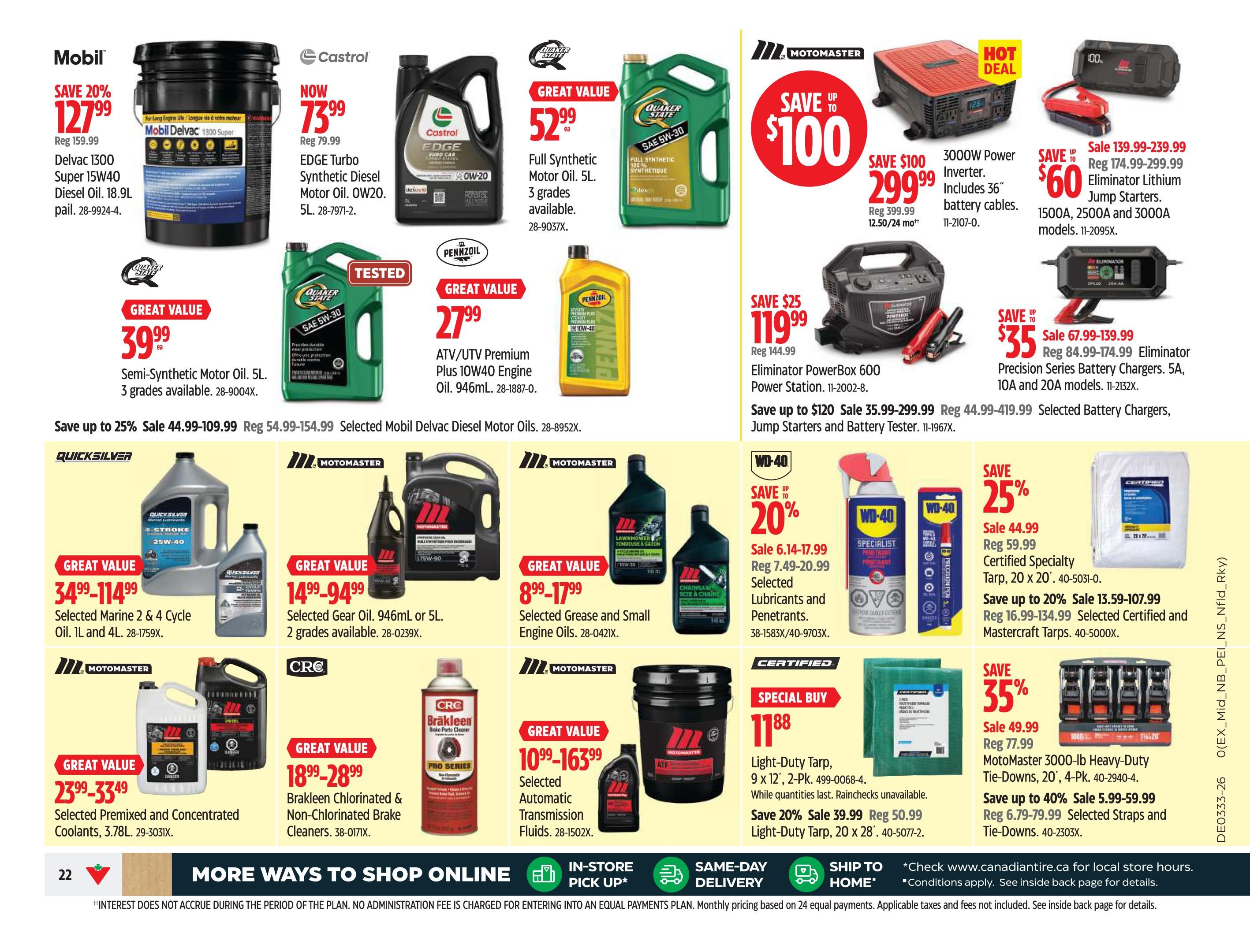 Canadian Tire (ON) Flyer August 13 to 20