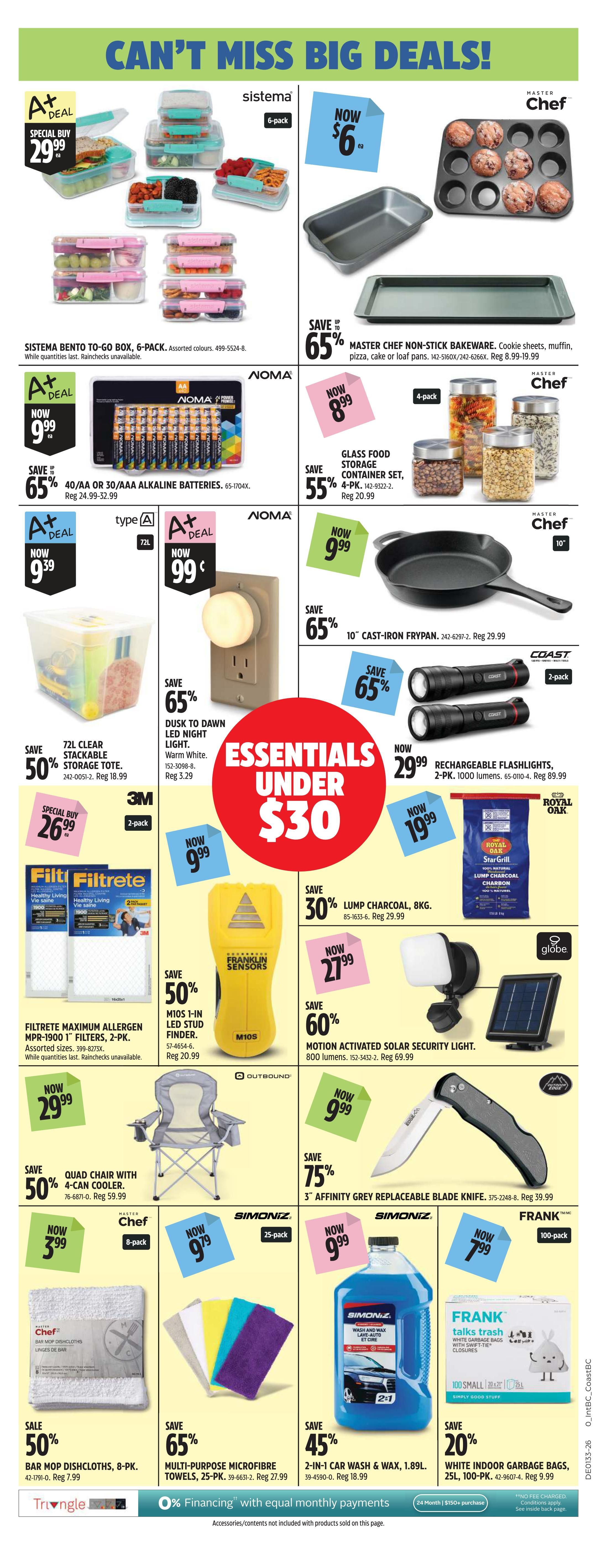 Canadian Tire (West) Flyer August 13 to 20