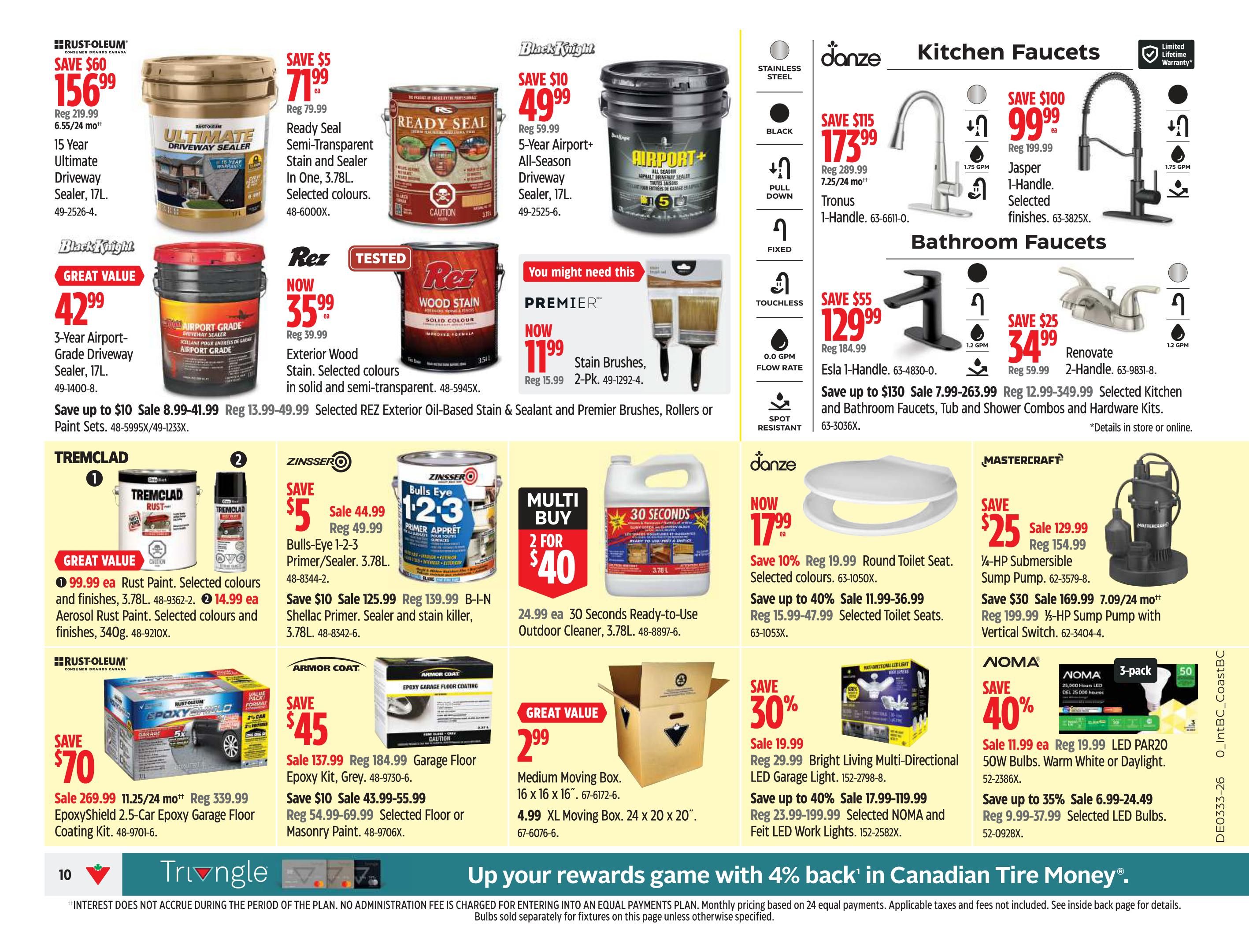 Canadian Tire (West) Flyer August 13 to 20
