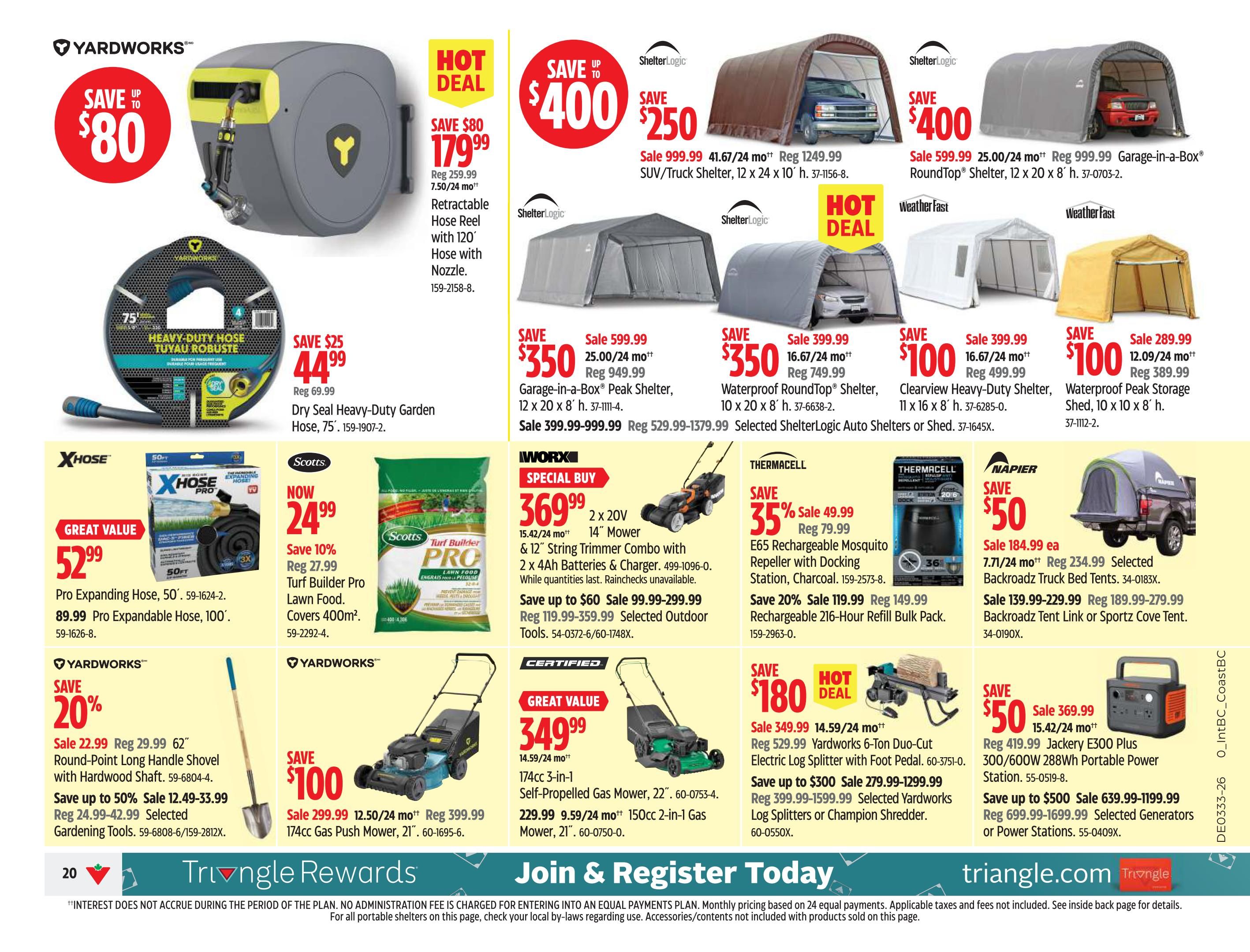 Canadian Tire (West) Flyer August 13 to 20