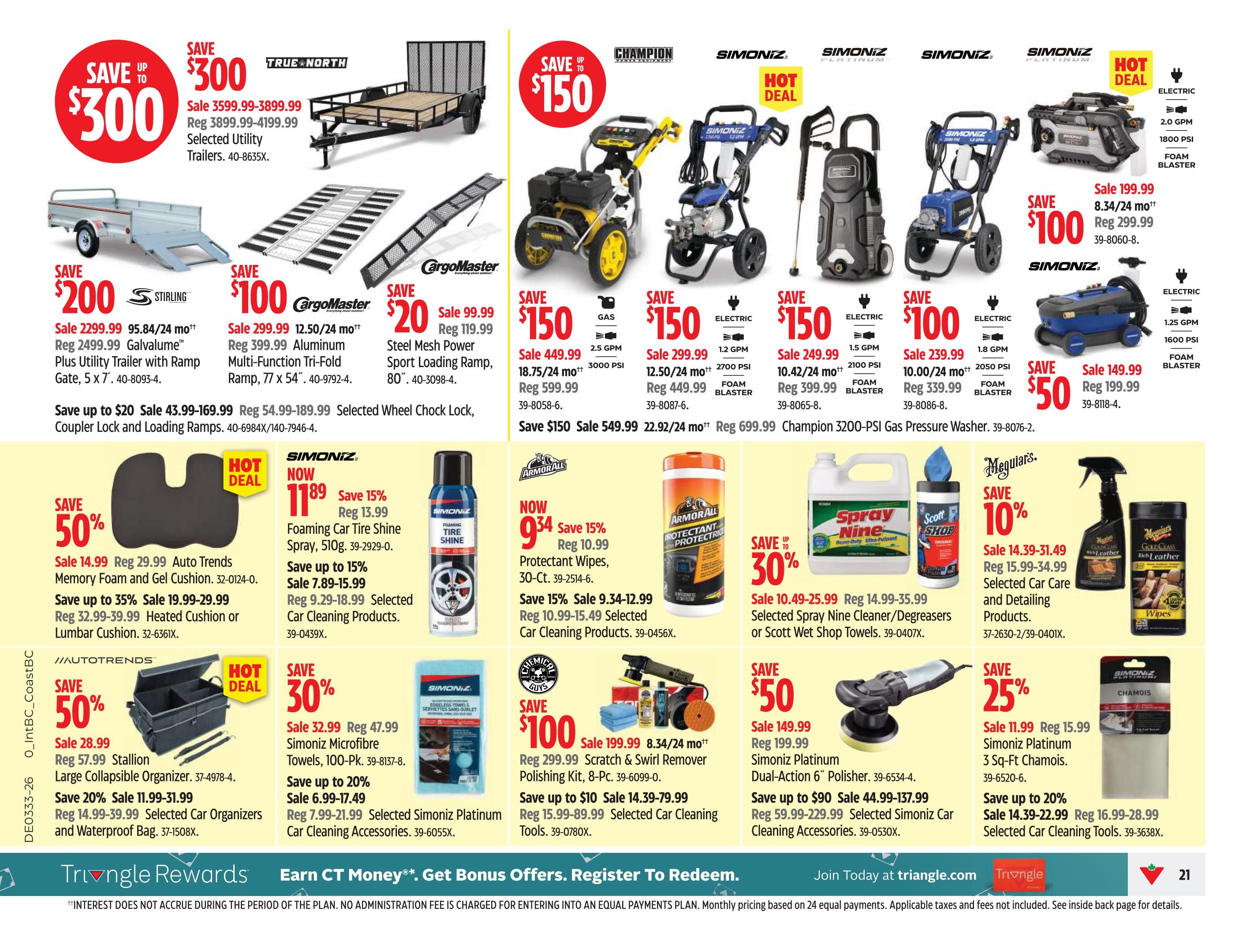 Canadian Tire (West) Flyer August 13 to 20