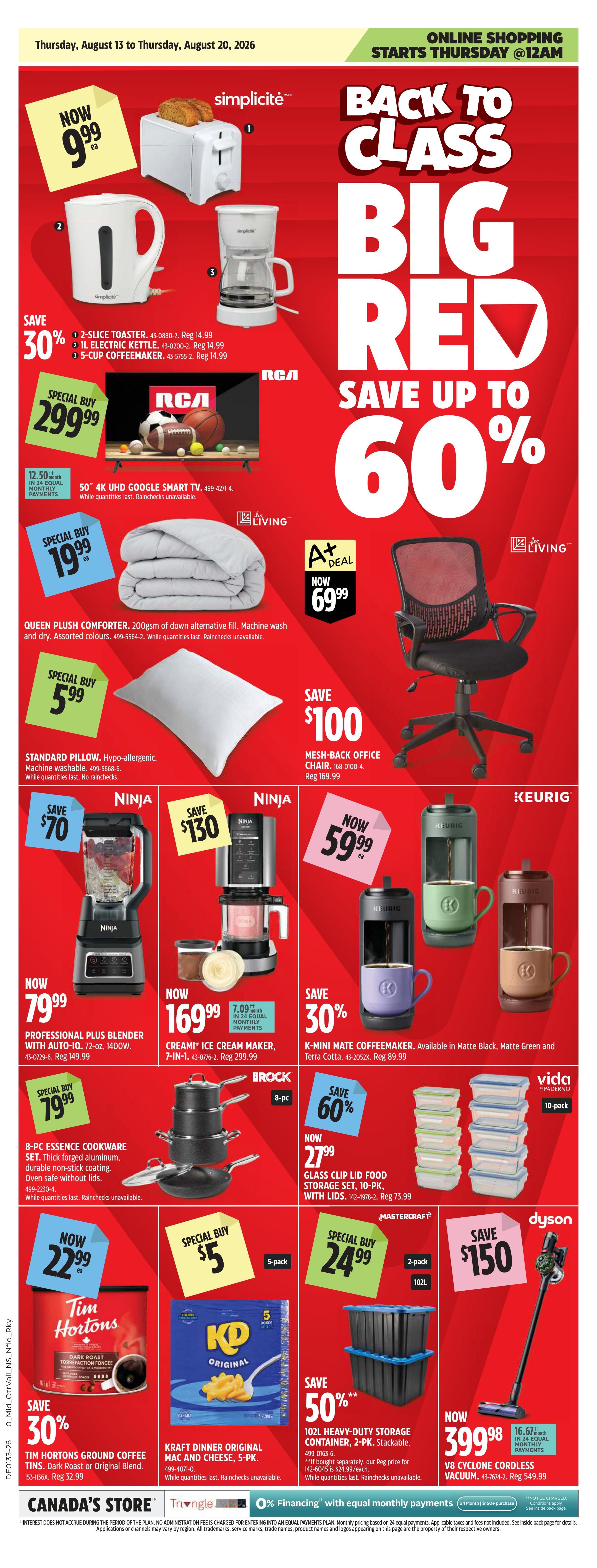 Canadian Tire (Atlantic) Flyer August 13 to 19
