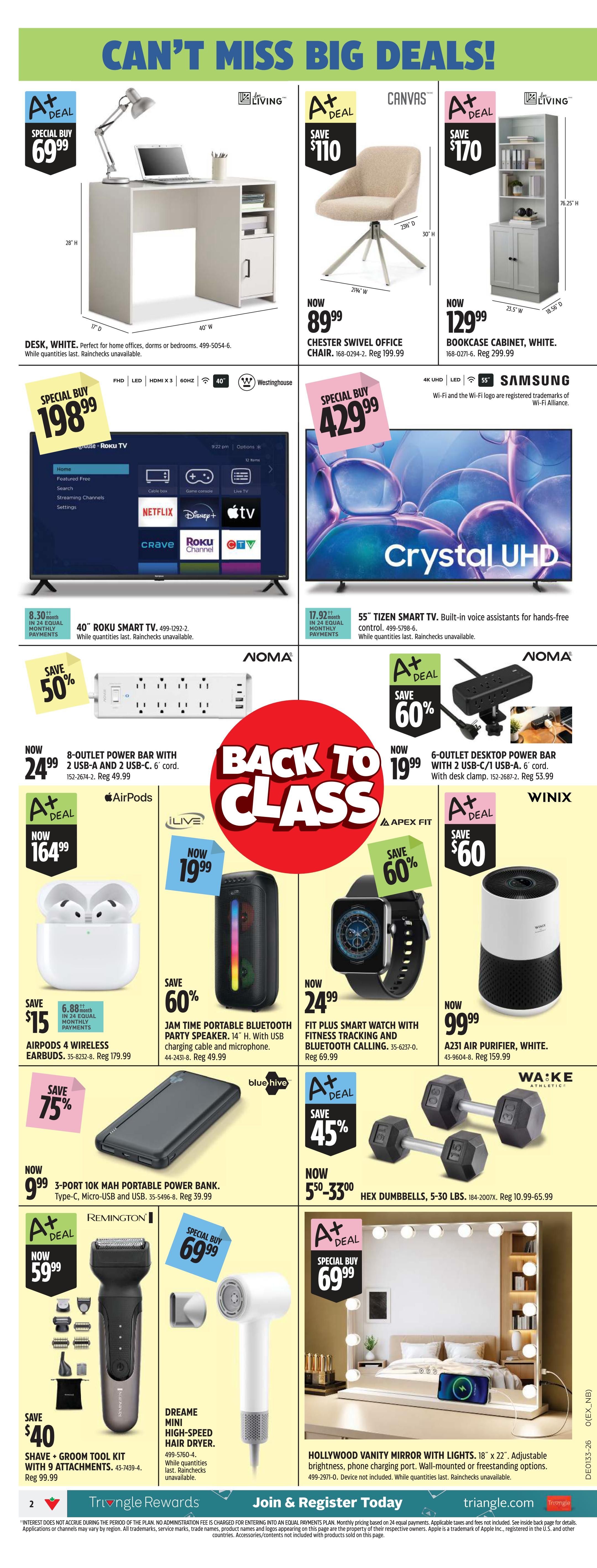 Canadian Tire (Atlantic) Flyer August 13 to 19