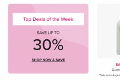 Well.ca Canada: Back To School Savings + Top Deals of the Week