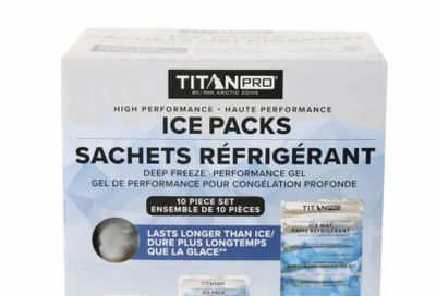 Costco: Titan Pro - Arctic Zone -Ice Packs 10-piece $19.97 Cooler $49.97