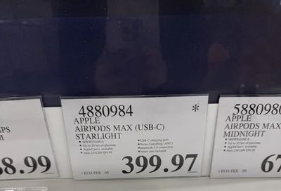 Costco: Airpods Max (USB-C) - $399 YMMV In Store Only