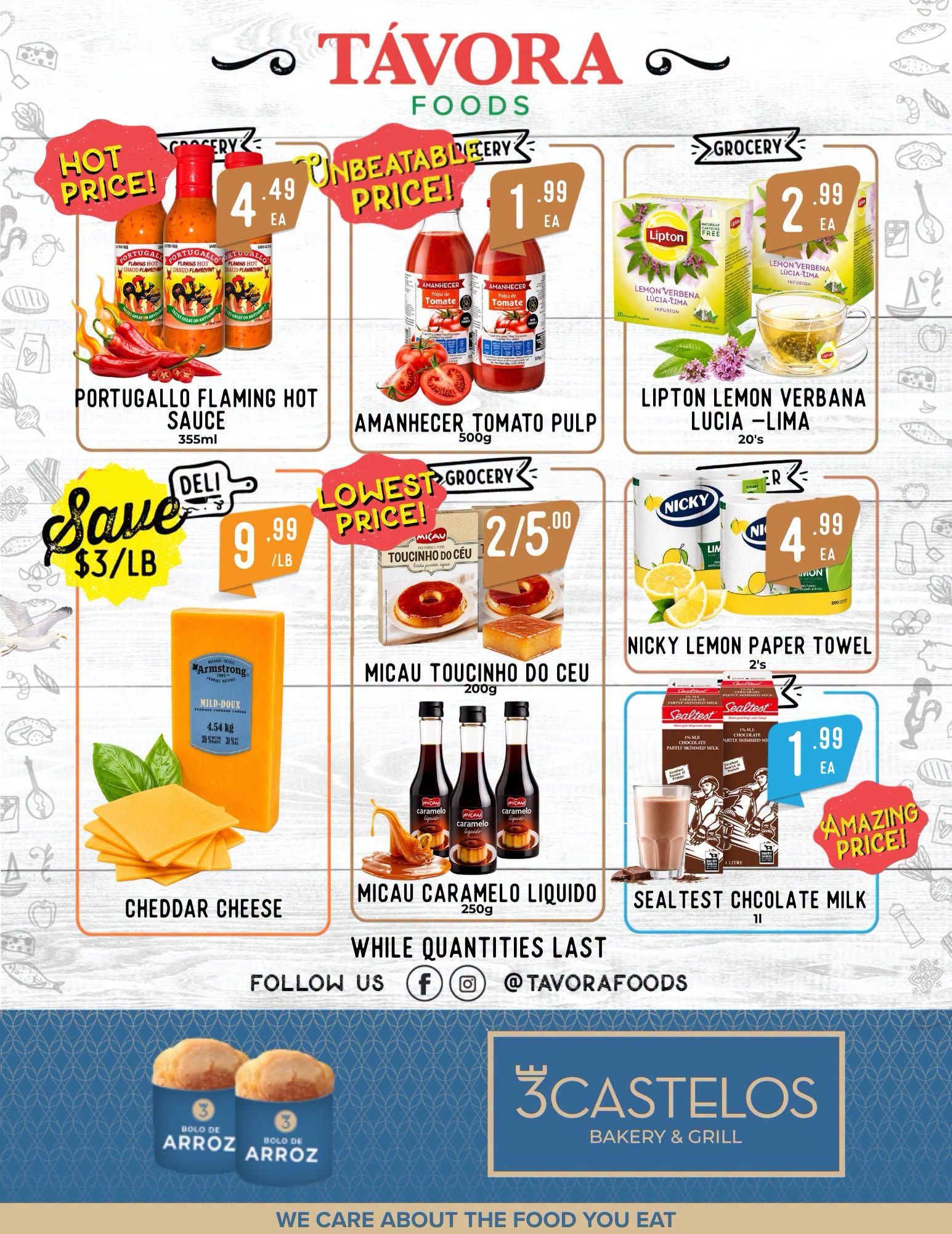 Tavora Foods Flyer August 10 to 16