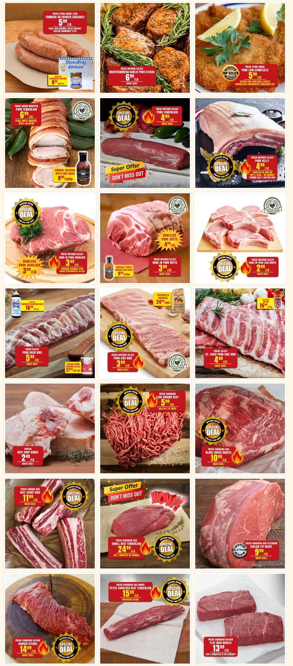 Robert's Quality Fresh Meats Flyer August 10 to 17
