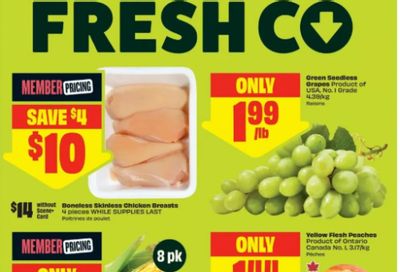 Freshco Ontario Flyer Deals August 13th – 19th: Ontario Peaches $1.44/lb