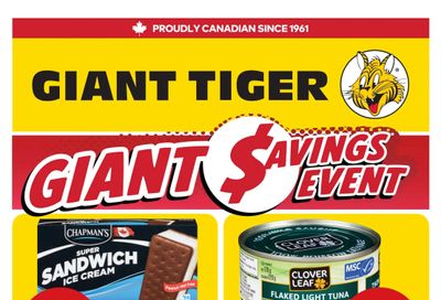 Giant Tiger (West) Flyer August 12 to 18