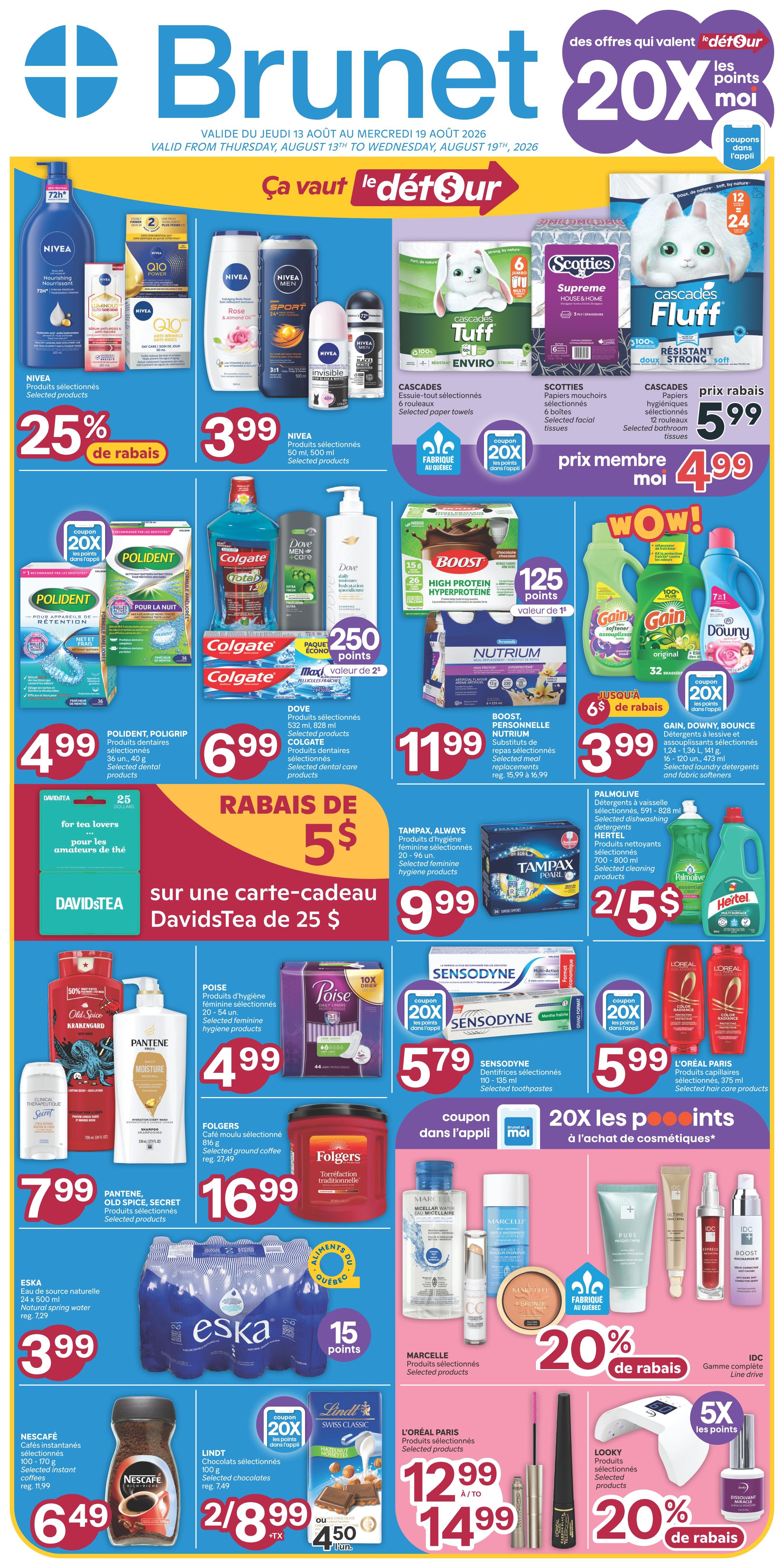 Brunet Flyer August 13 to 19