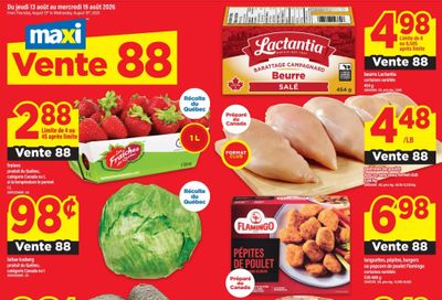 Maxi Flyer August 13 to 19