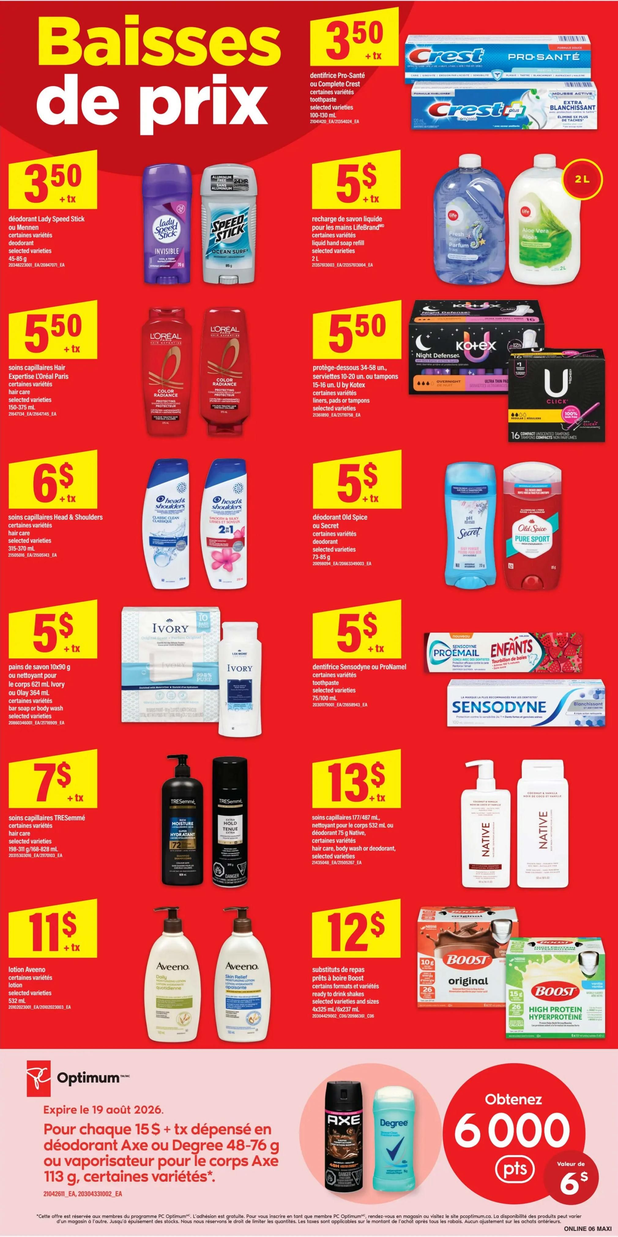 Maxi Flyer August 13 to 19