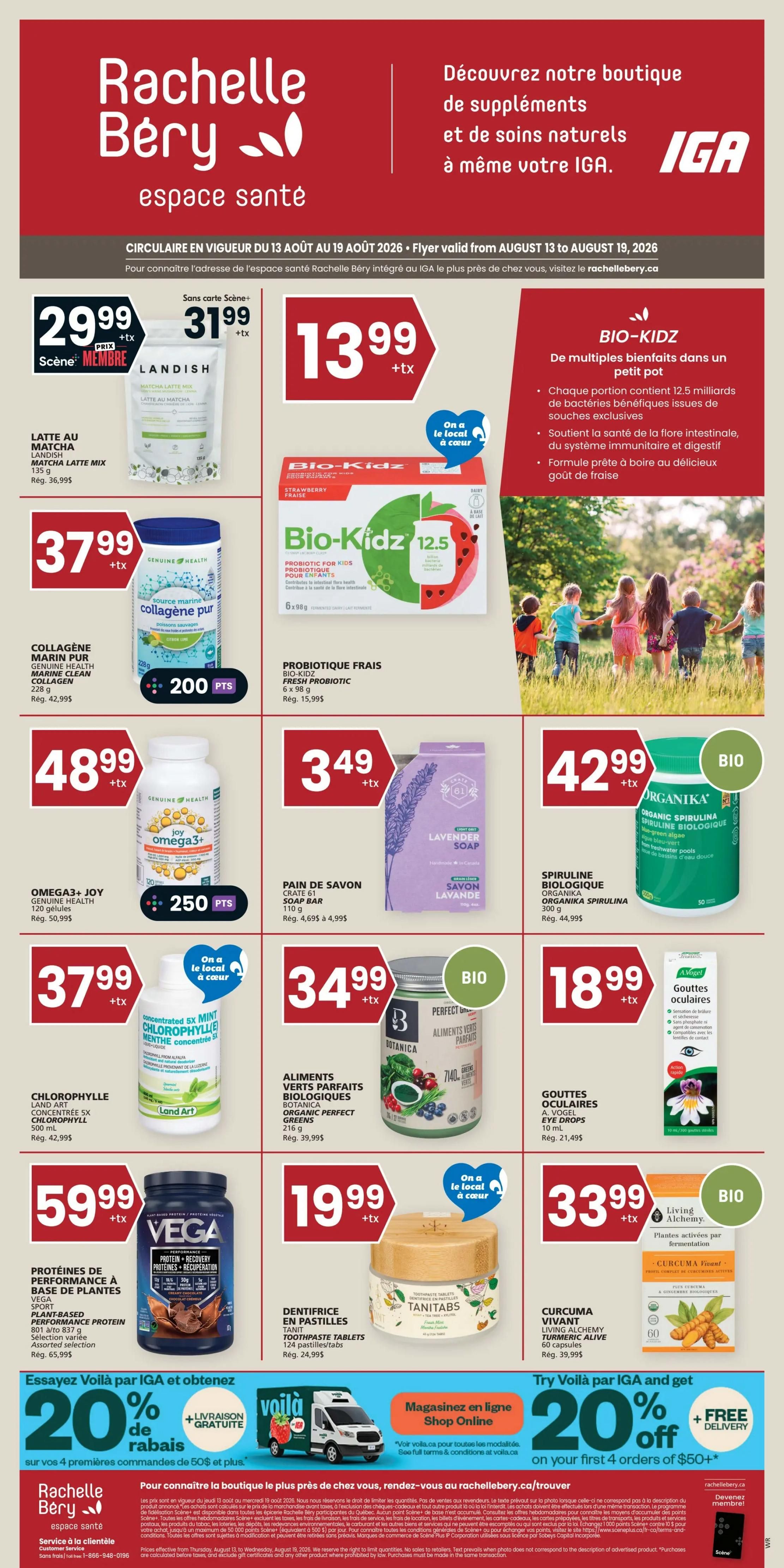 IGA (QC) Flyer August 13 to 19