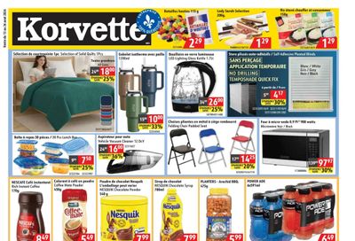Korvette Flyer August 13 to 26