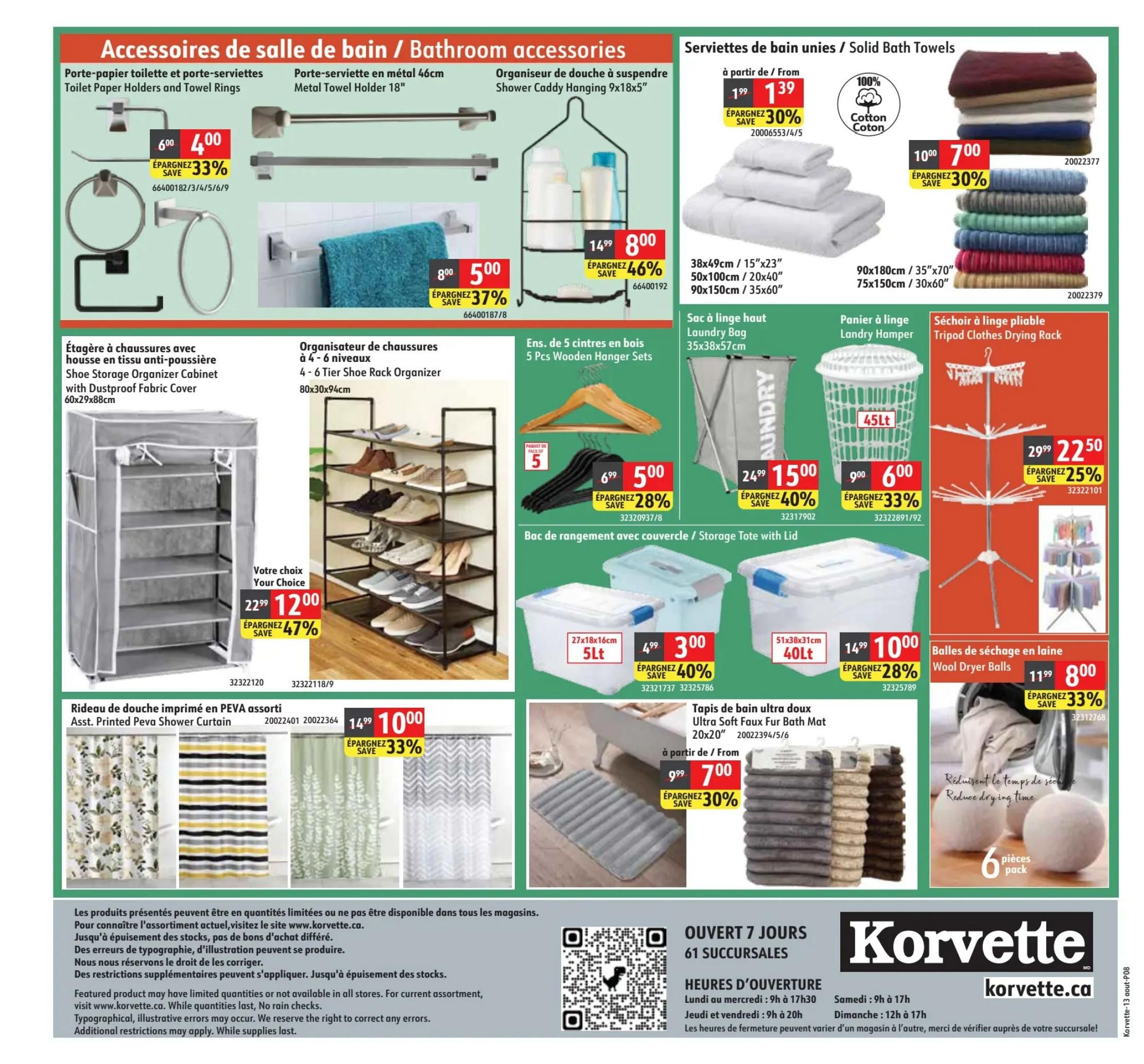 Korvette Flyer August 13 to 26
