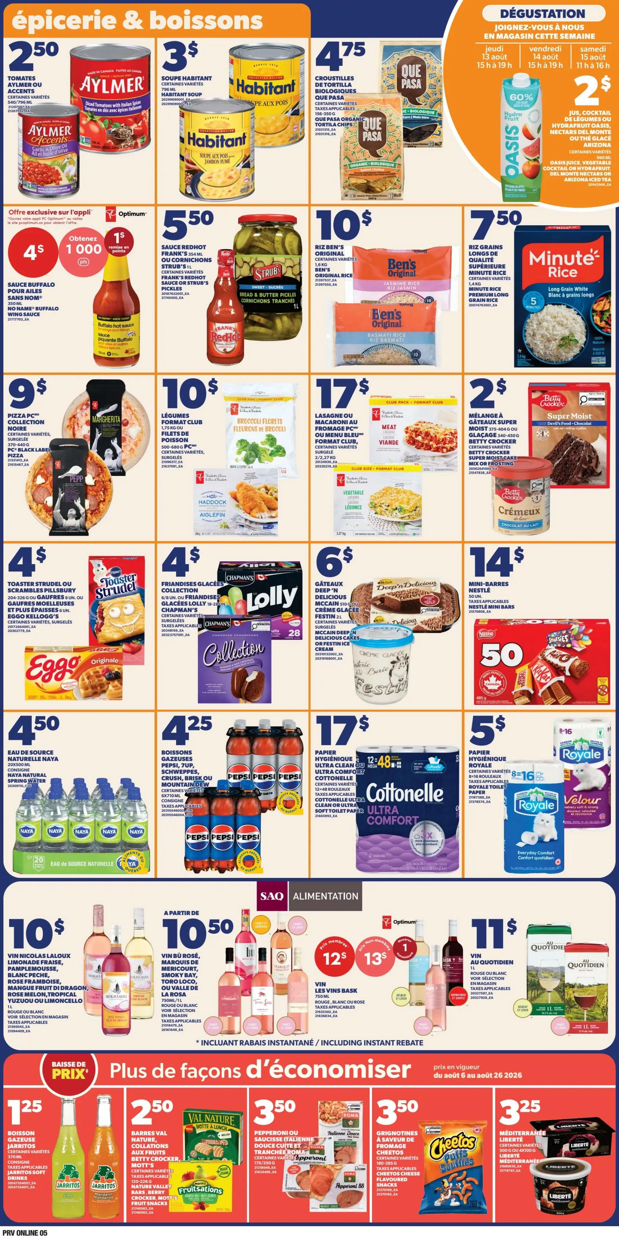 Provigo Flyer August 13 to 19