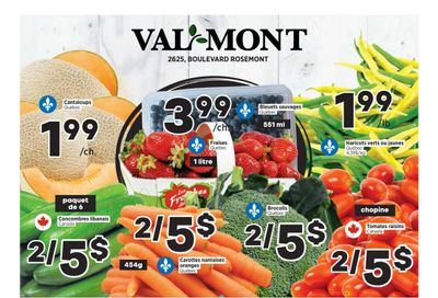 Val-Mont Flyer August 13 to 19