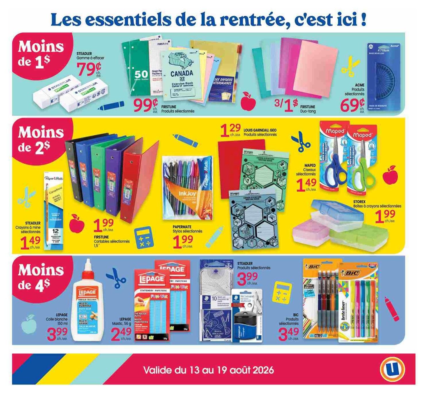 Uniprix Flyer August 13 to 19