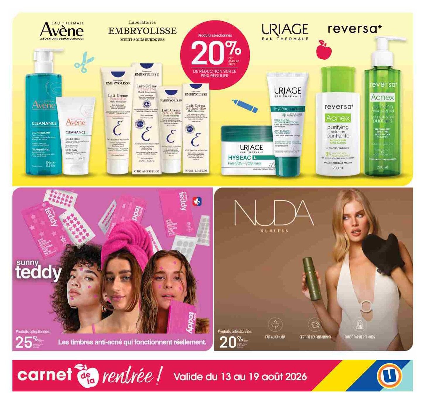 Uniprix Flyer August 13 to 19