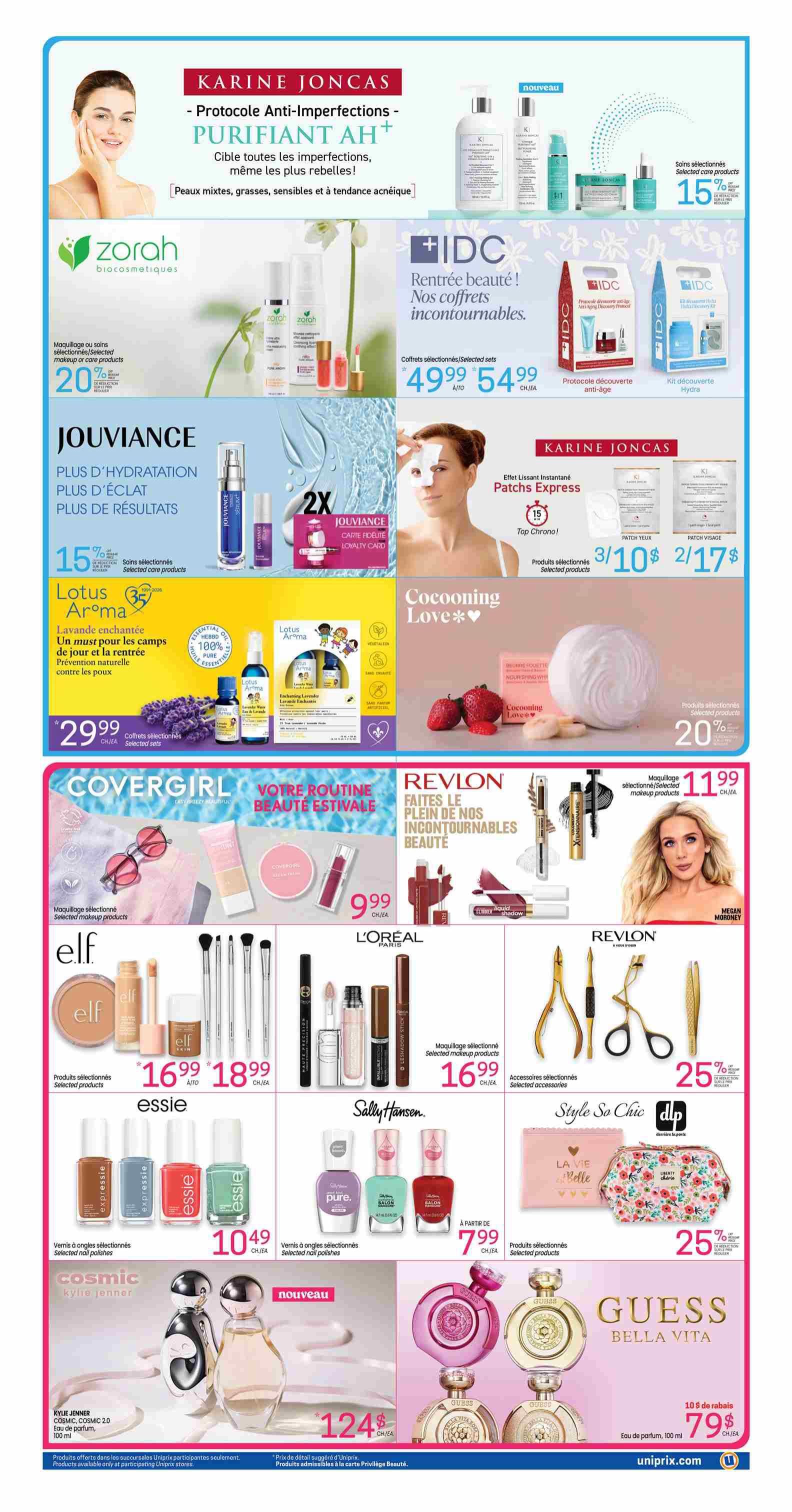 Uniprix Flyer August 13 to 19