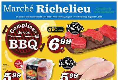Marche Richelieu Flyer August 13 to 19