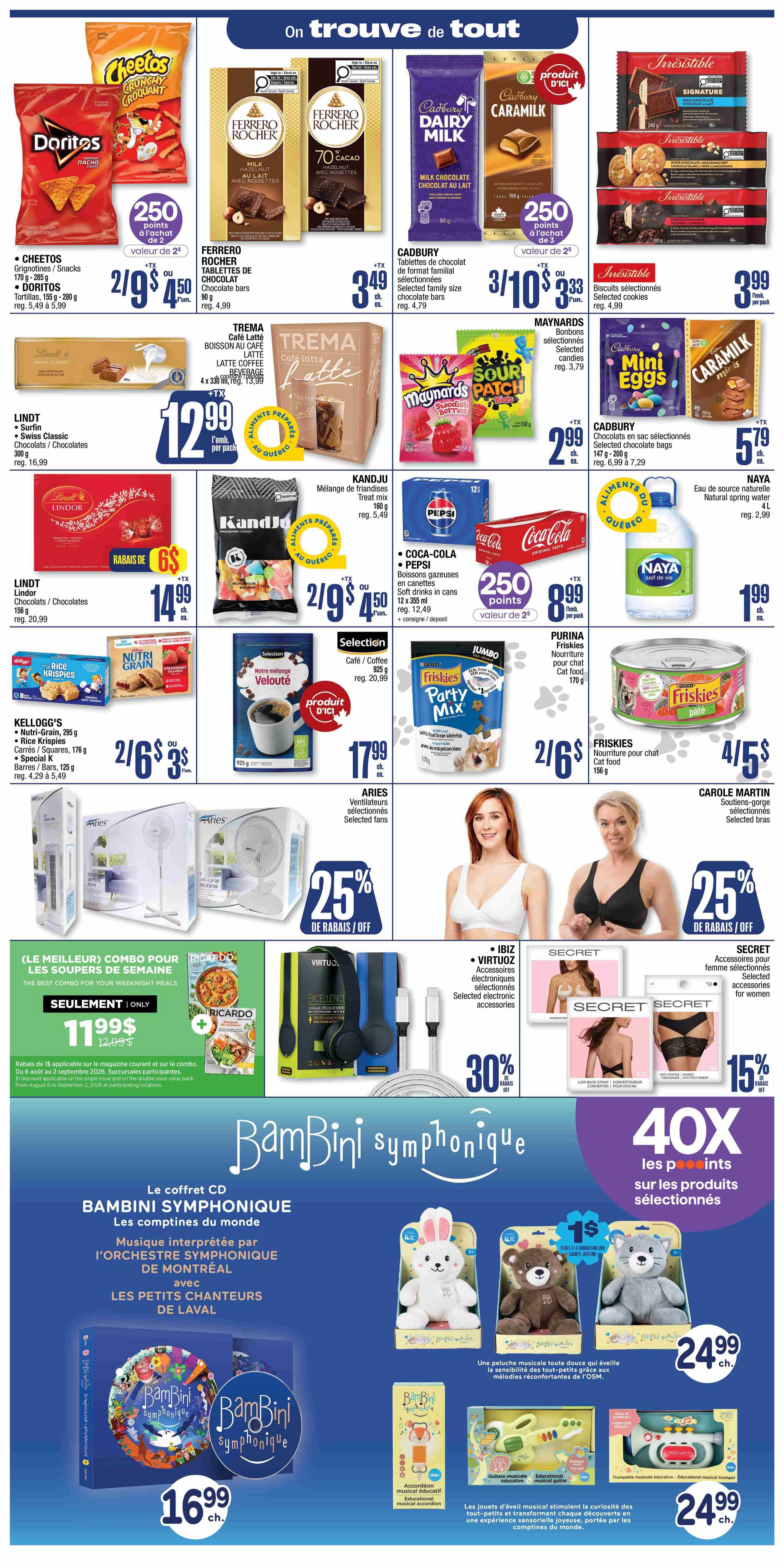 Jean Coutu Flyer August 13 to 19