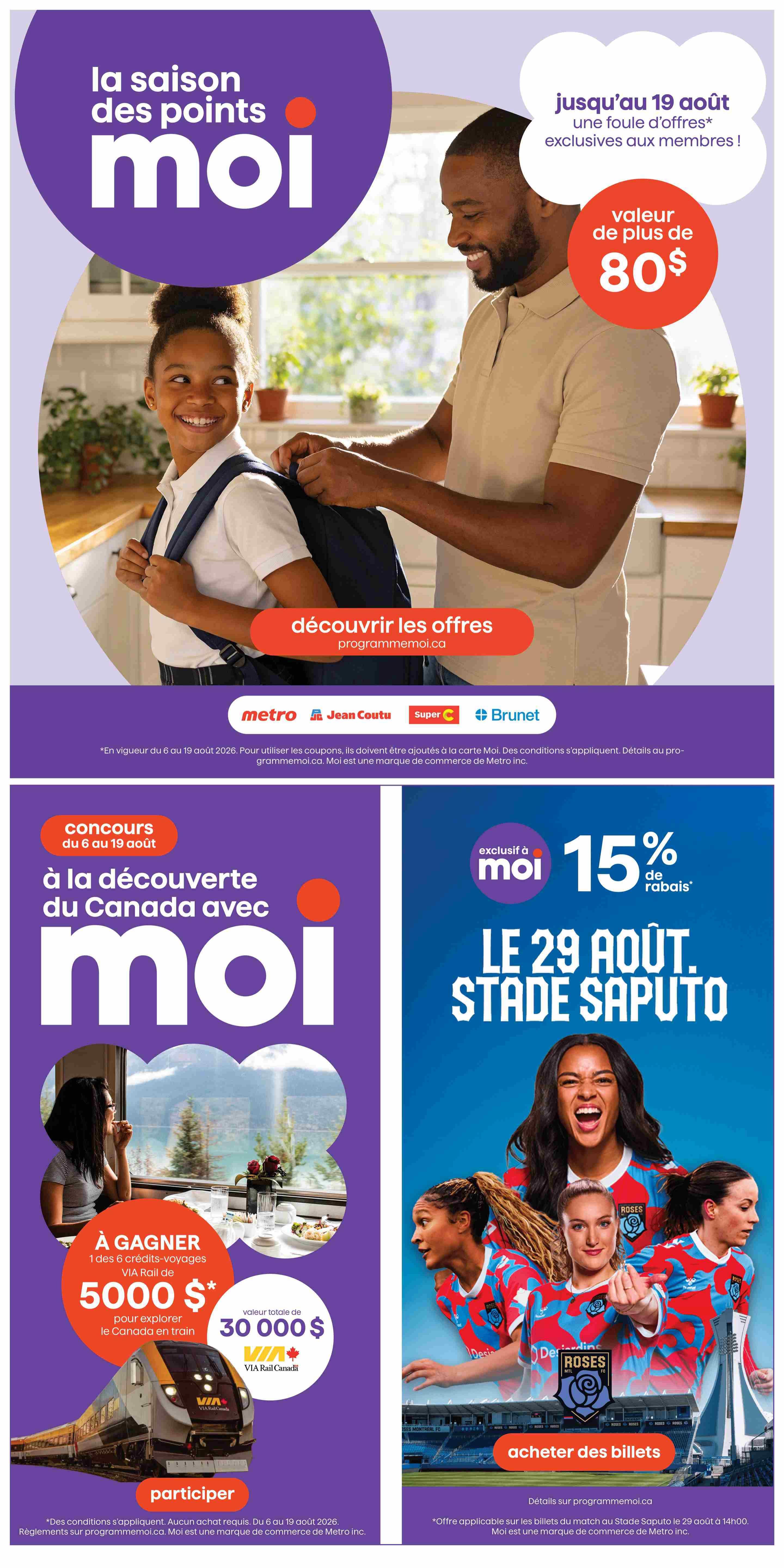Jean Coutu Flyer August 13 to 19