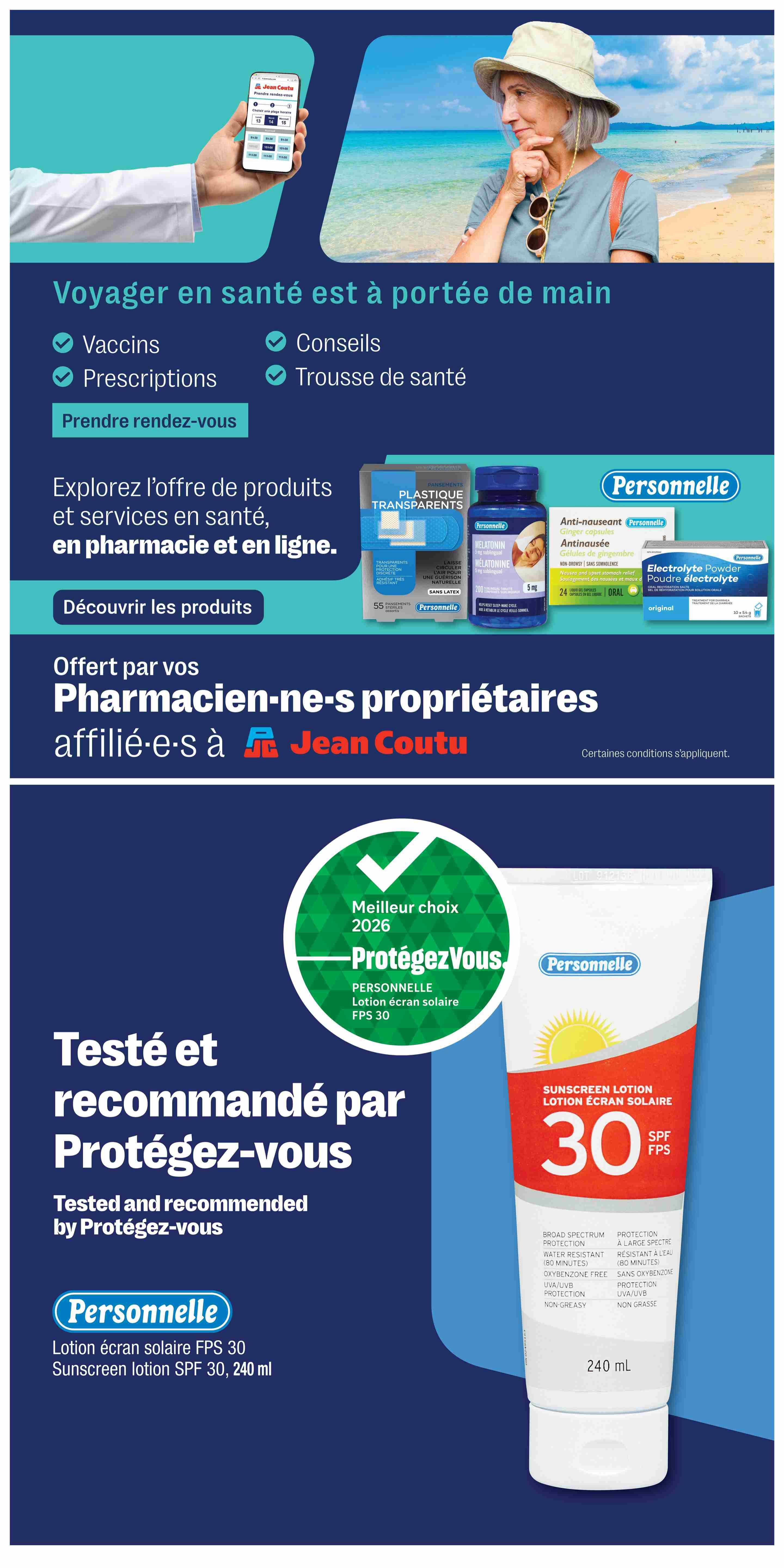 Jean Coutu Flyer August 13 to 19