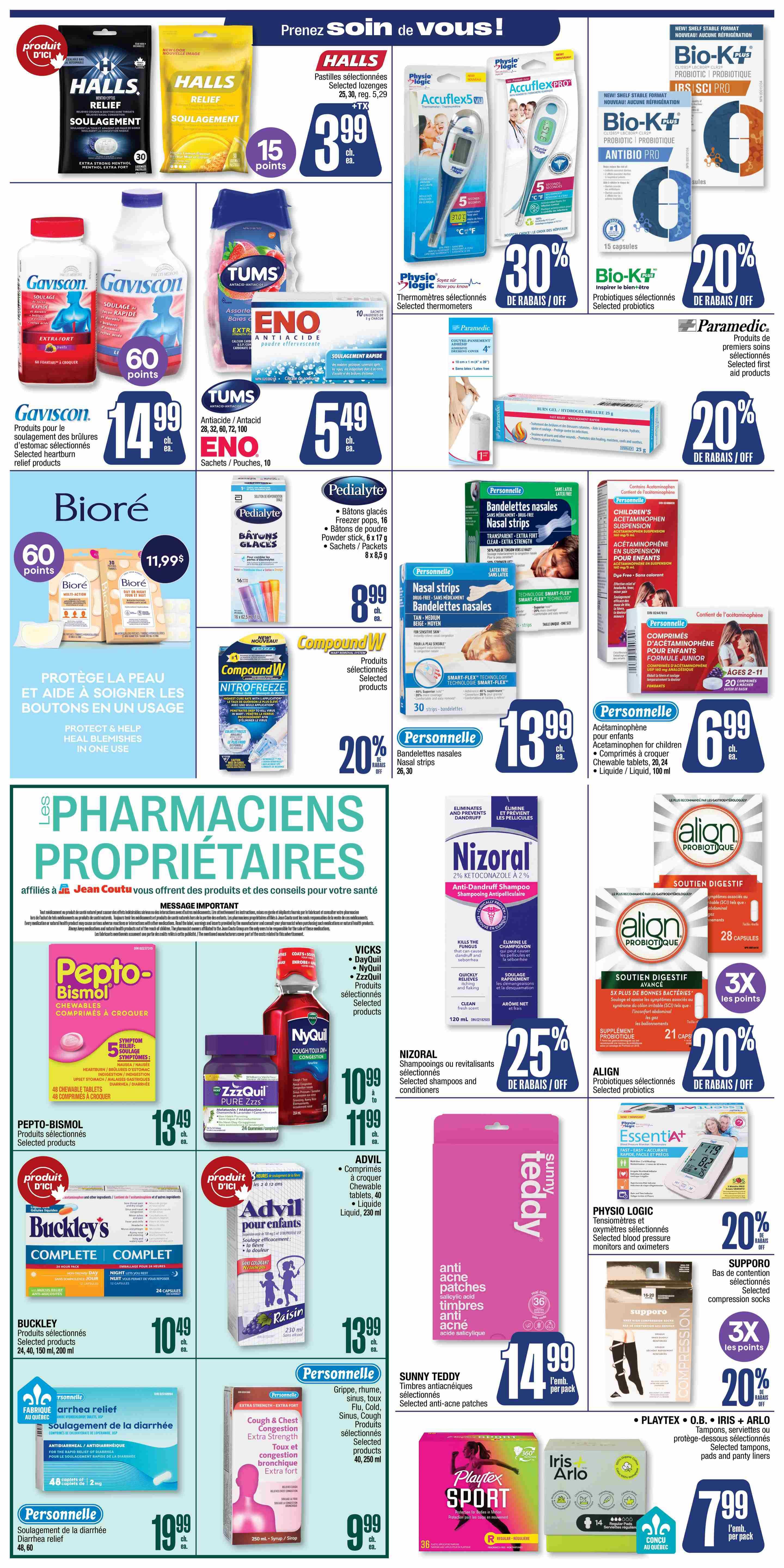 Jean Coutu Flyer August 13 to 19
