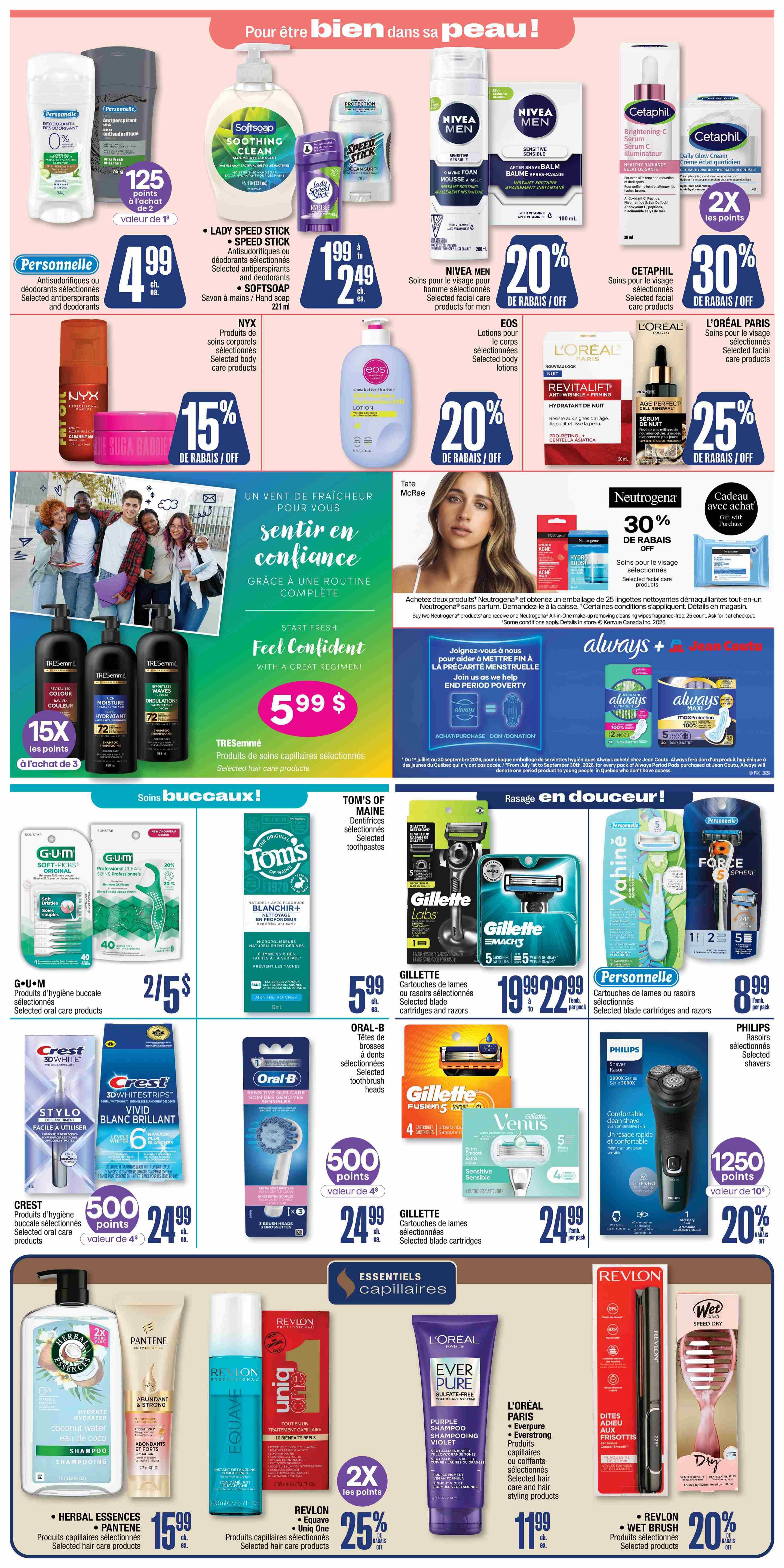 Jean Coutu Flyer August 13 to 19