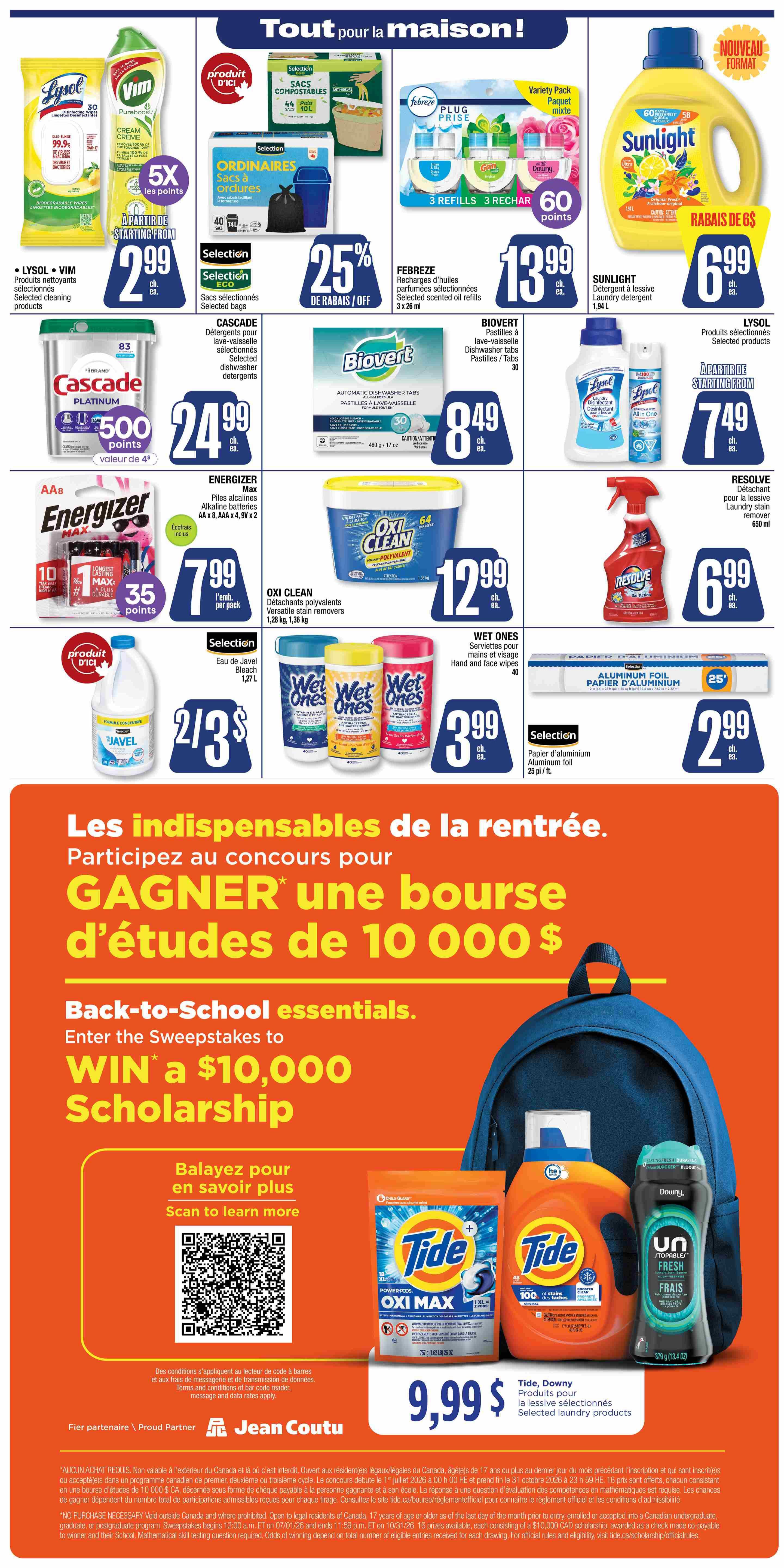 Jean Coutu Flyer August 13 to 19