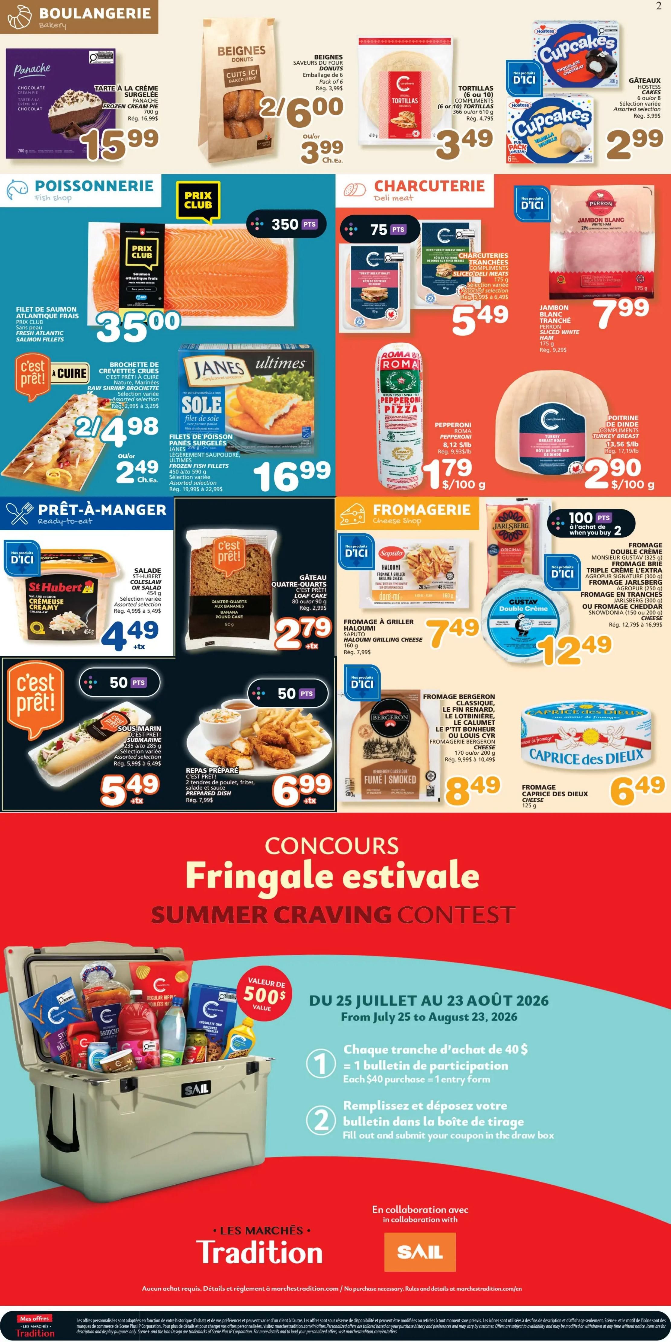 Marche Tradition (QC) Flyer August 13 to 19
