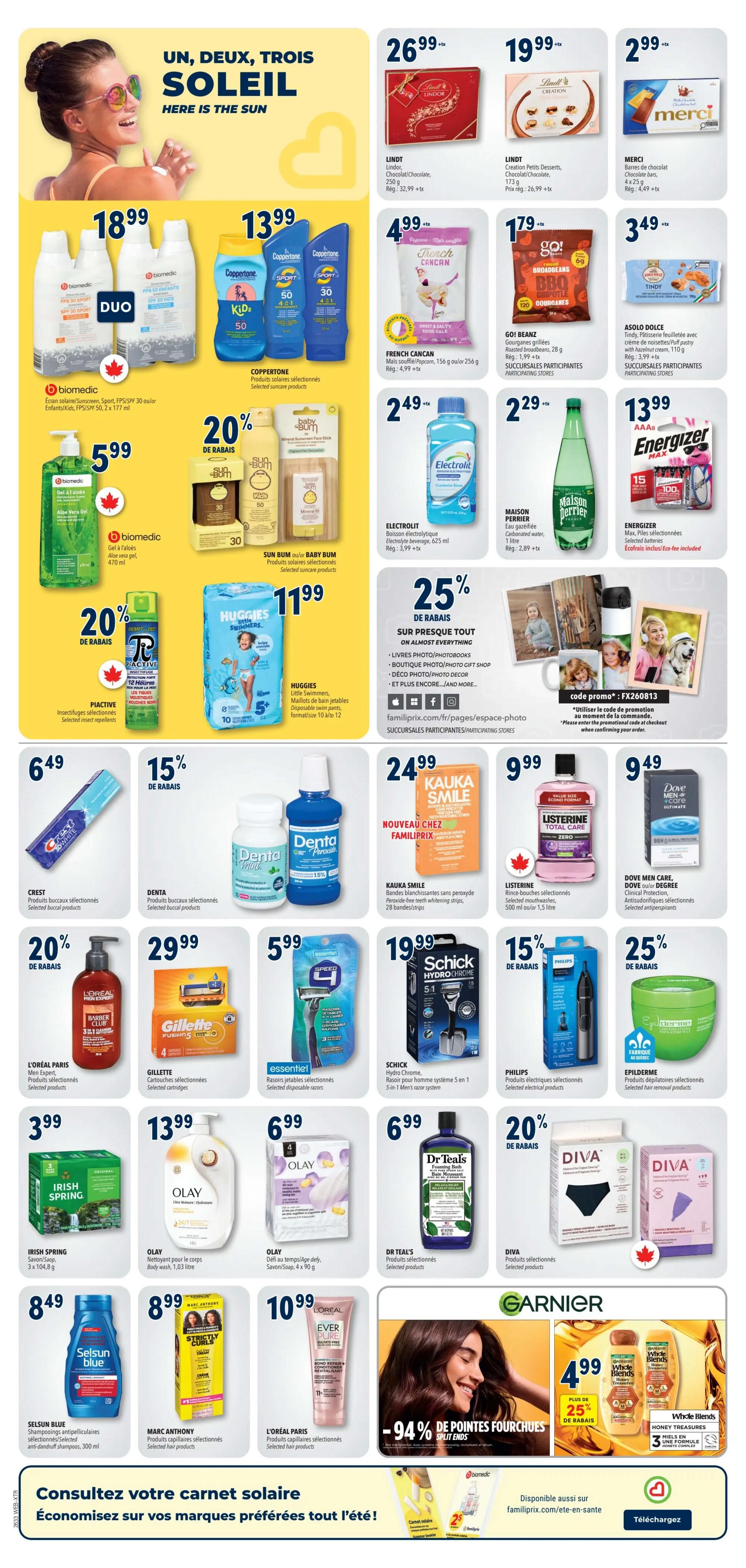 Familiprix Extra Flyer August 13 to 19
