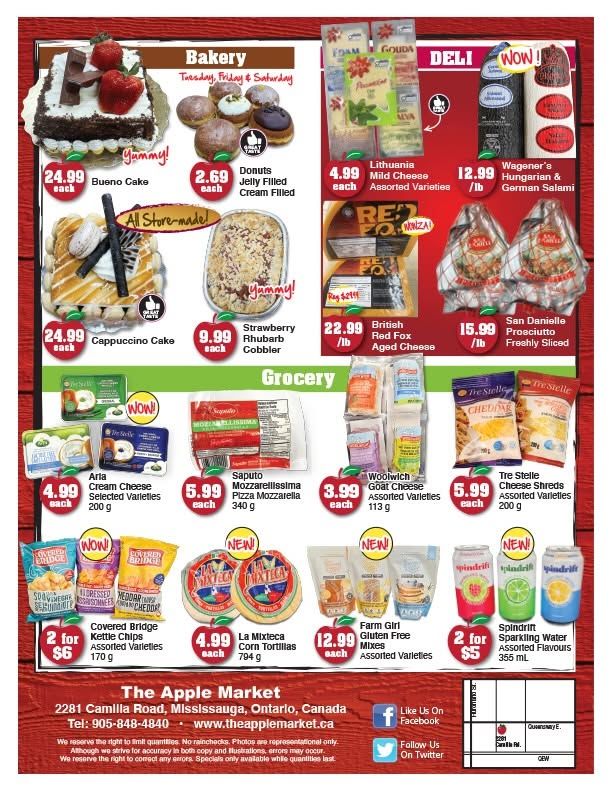 The Apple Market Flyer August 10 to 16