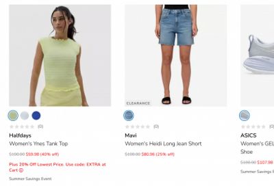 Sporting Life Canada Peak Summer Flash Sale: Save up to 55% Off Online Only + FREE Shipping With Promo Code + Extra 20% off Select Clearance