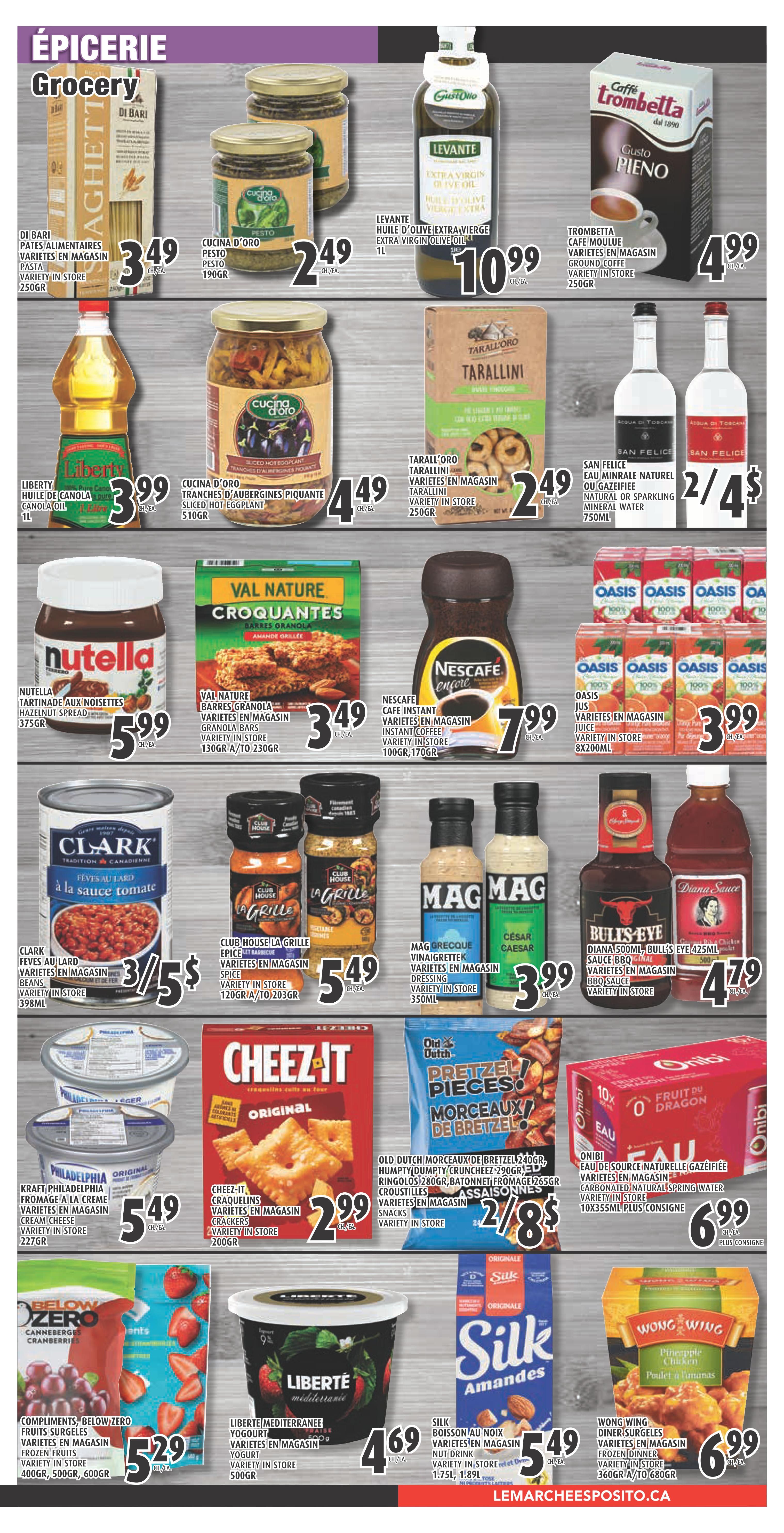 Esposito Flyer August 13 to 19