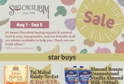 Sweet Cherubim Flyer August 1 to September 5
