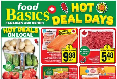 Food Basics Ontario Flyer Deals August 13th – 19th: Lean Ground Beef Family Pack $5.48/lb + More