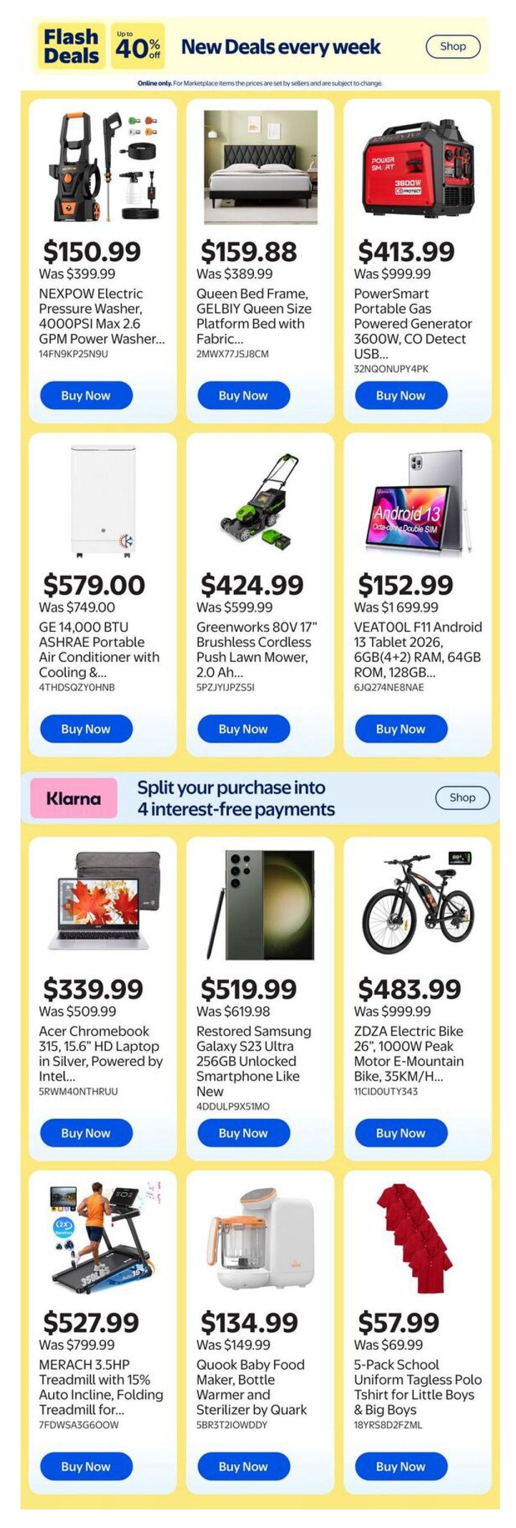 Walmart (West) Flyer August 13 to 19