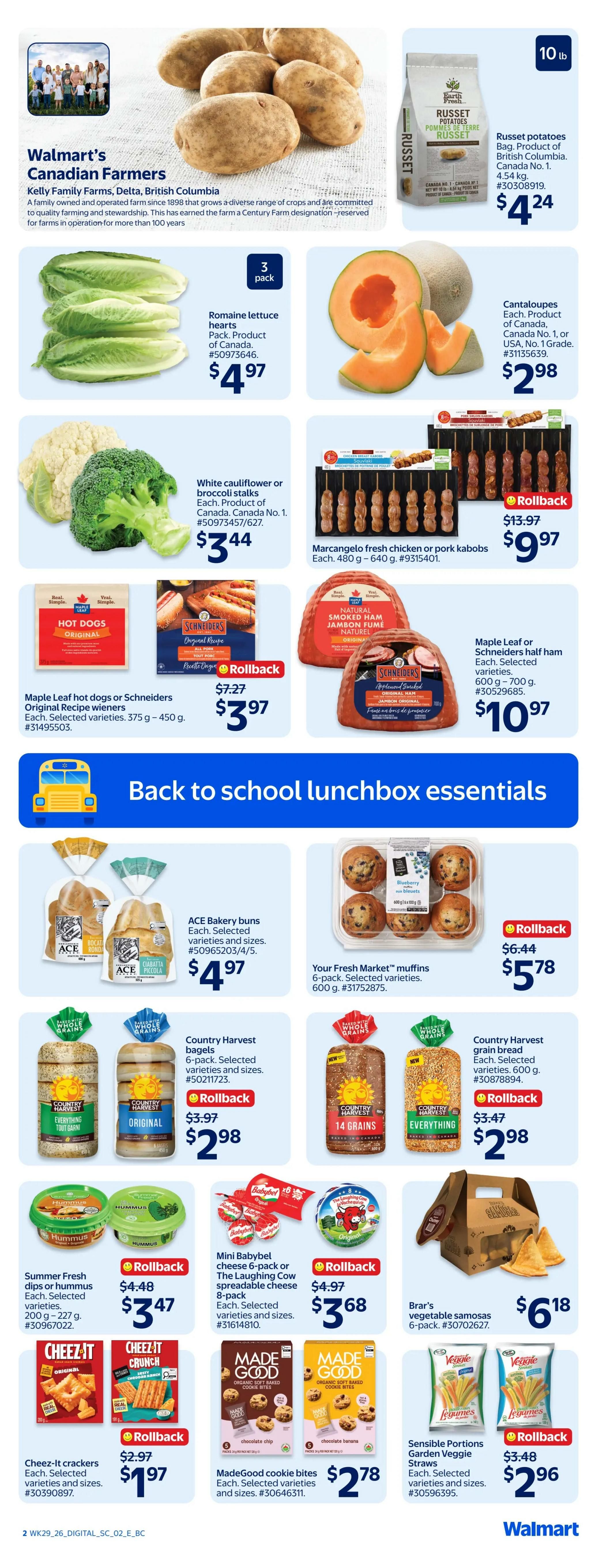 Walmart (West) Flyer August 13 to 19