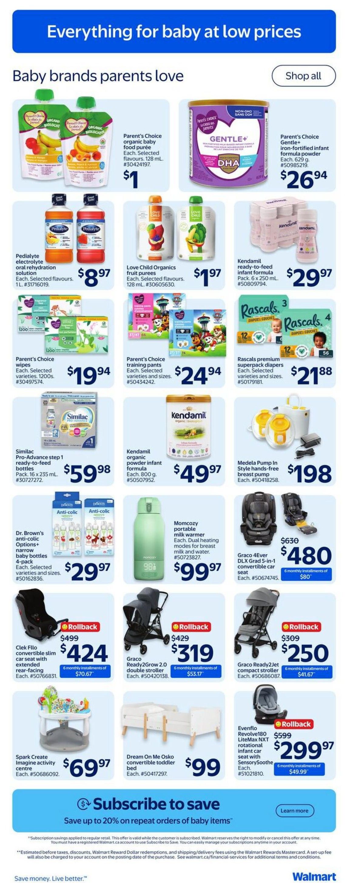 Walmart (West) Flyer August 13 to 19