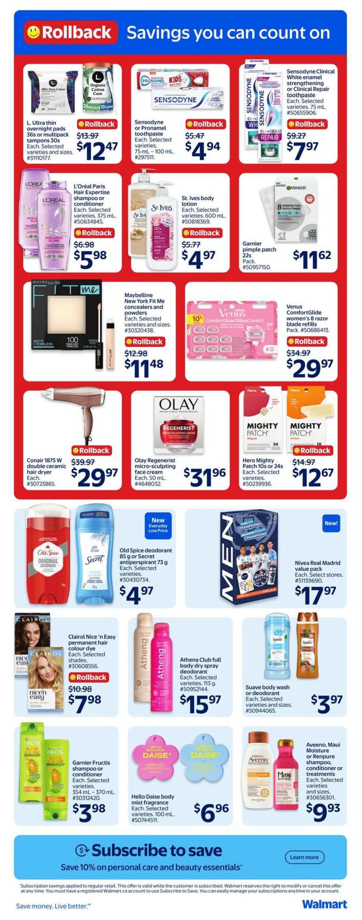 Walmart (West) Flyer August 13 to 19