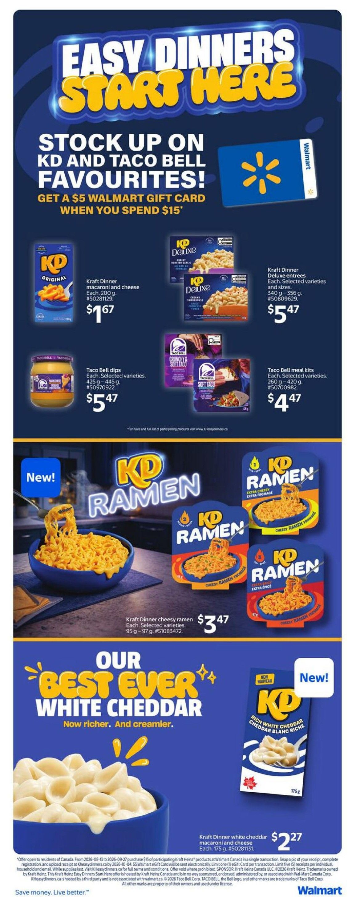 Walmart (West) Flyer August 13 to 19