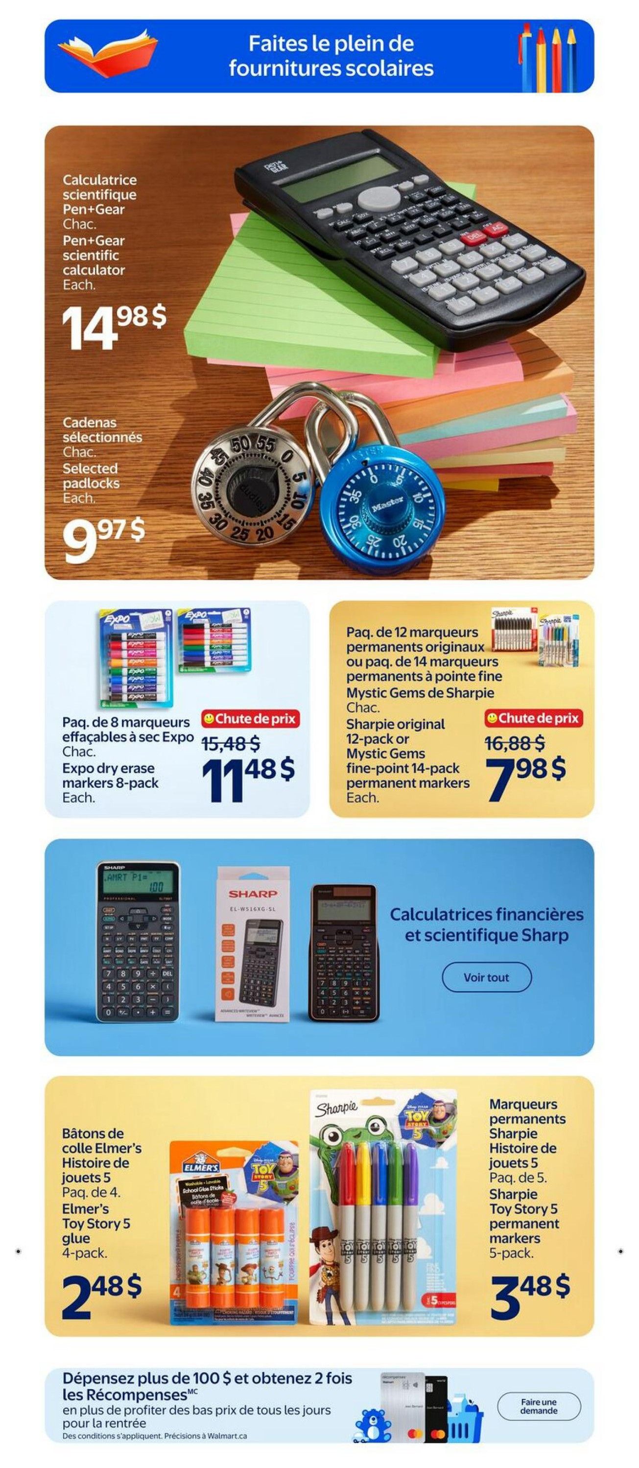 Walmart (QC) Flyer August 13 to 19