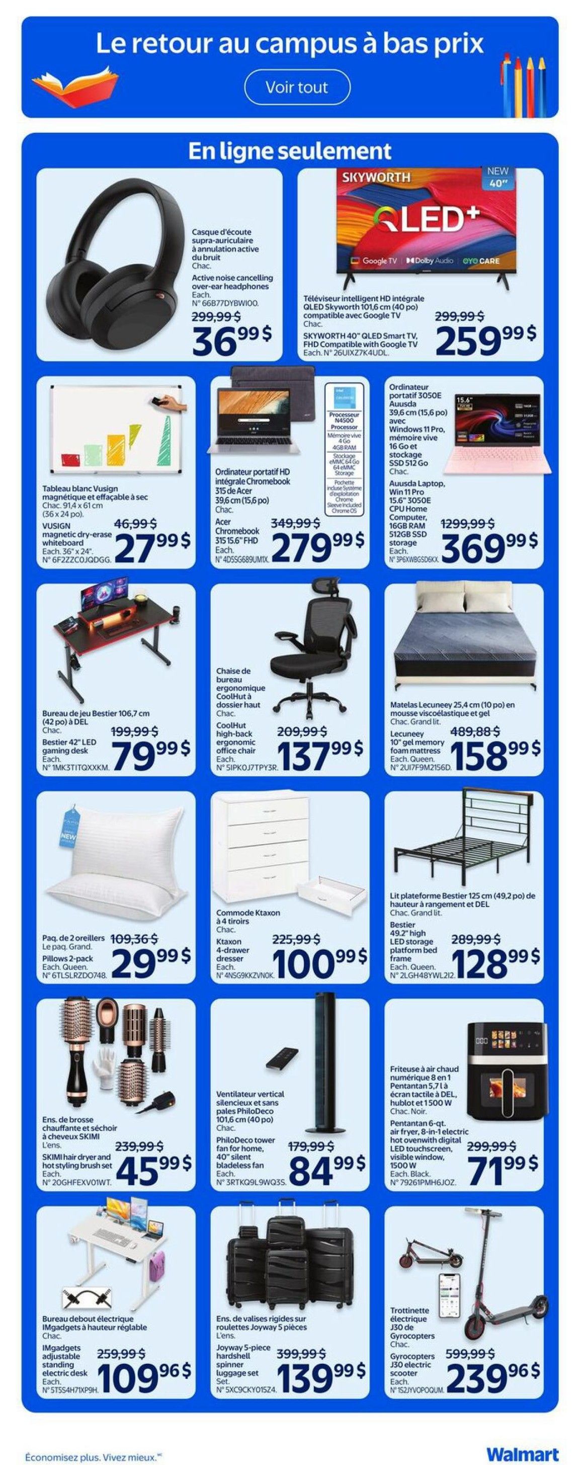 Walmart (QC) Flyer August 13 to 19