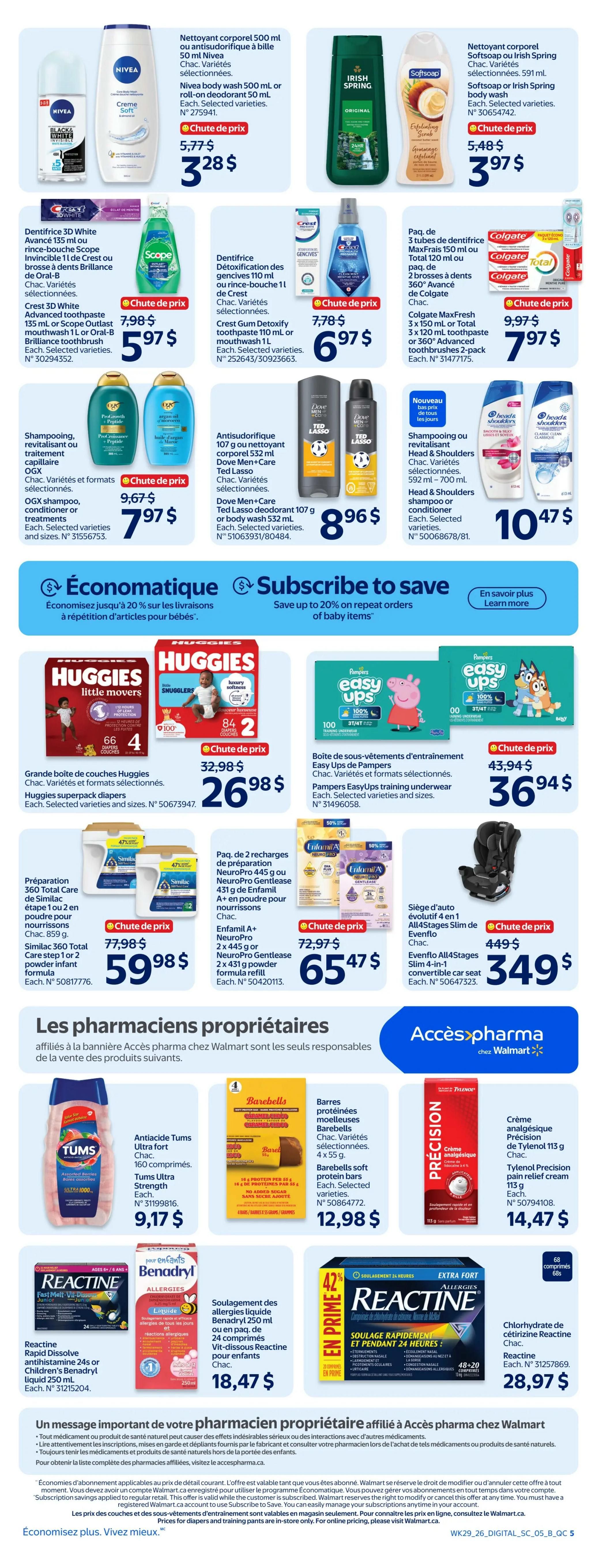Walmart (QC) Flyer August 13 to 19