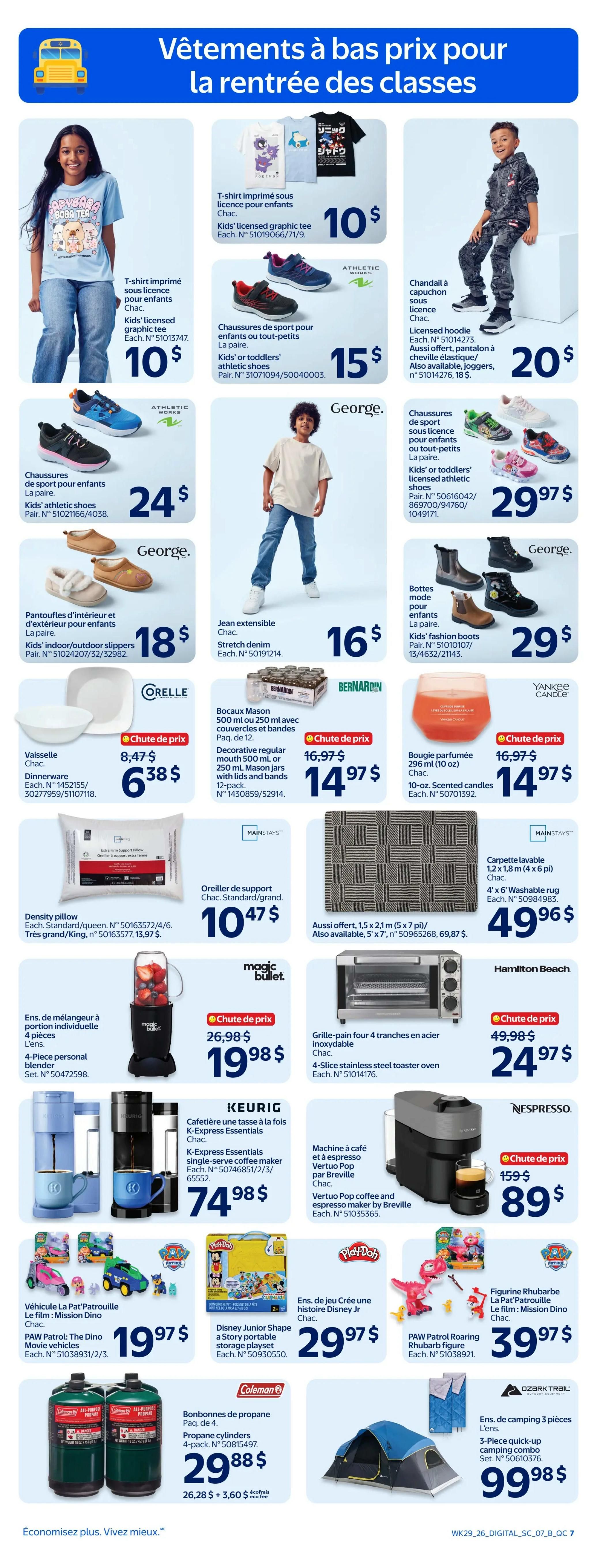 Walmart (QC) Flyer August 13 to 19