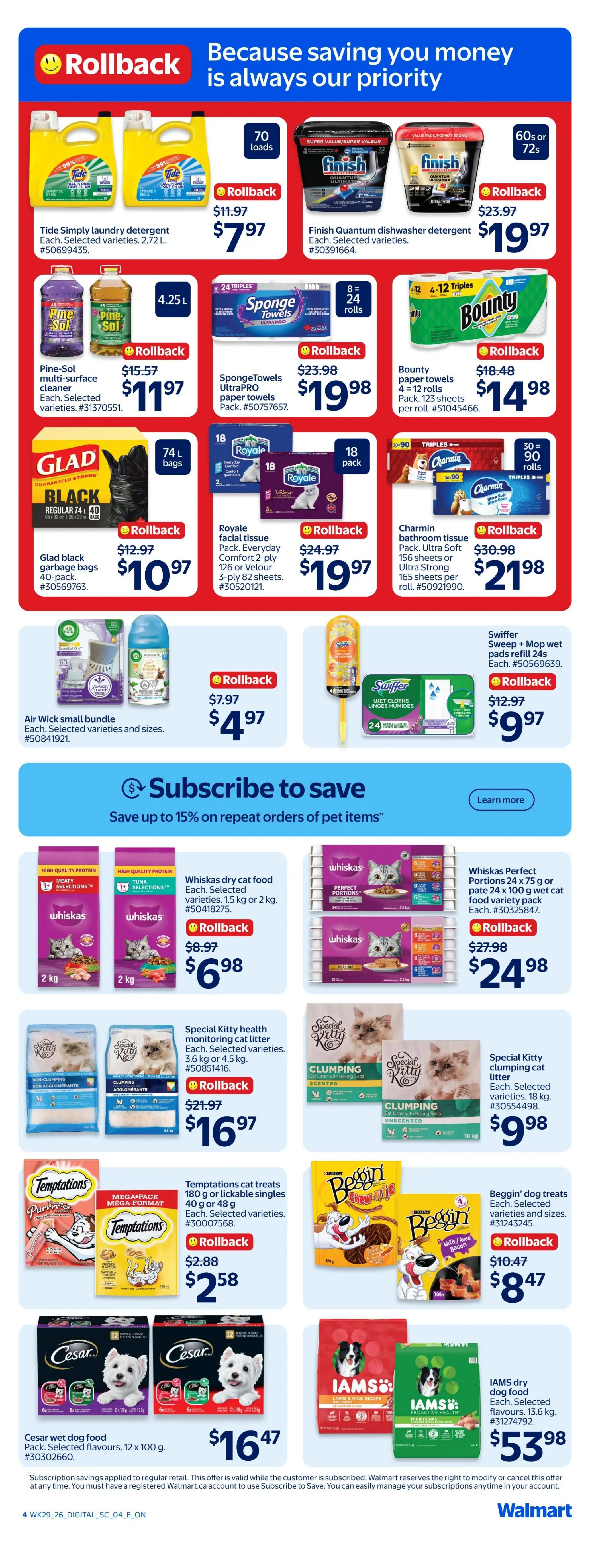 Walmart (ON) Flyer August 13 to 19