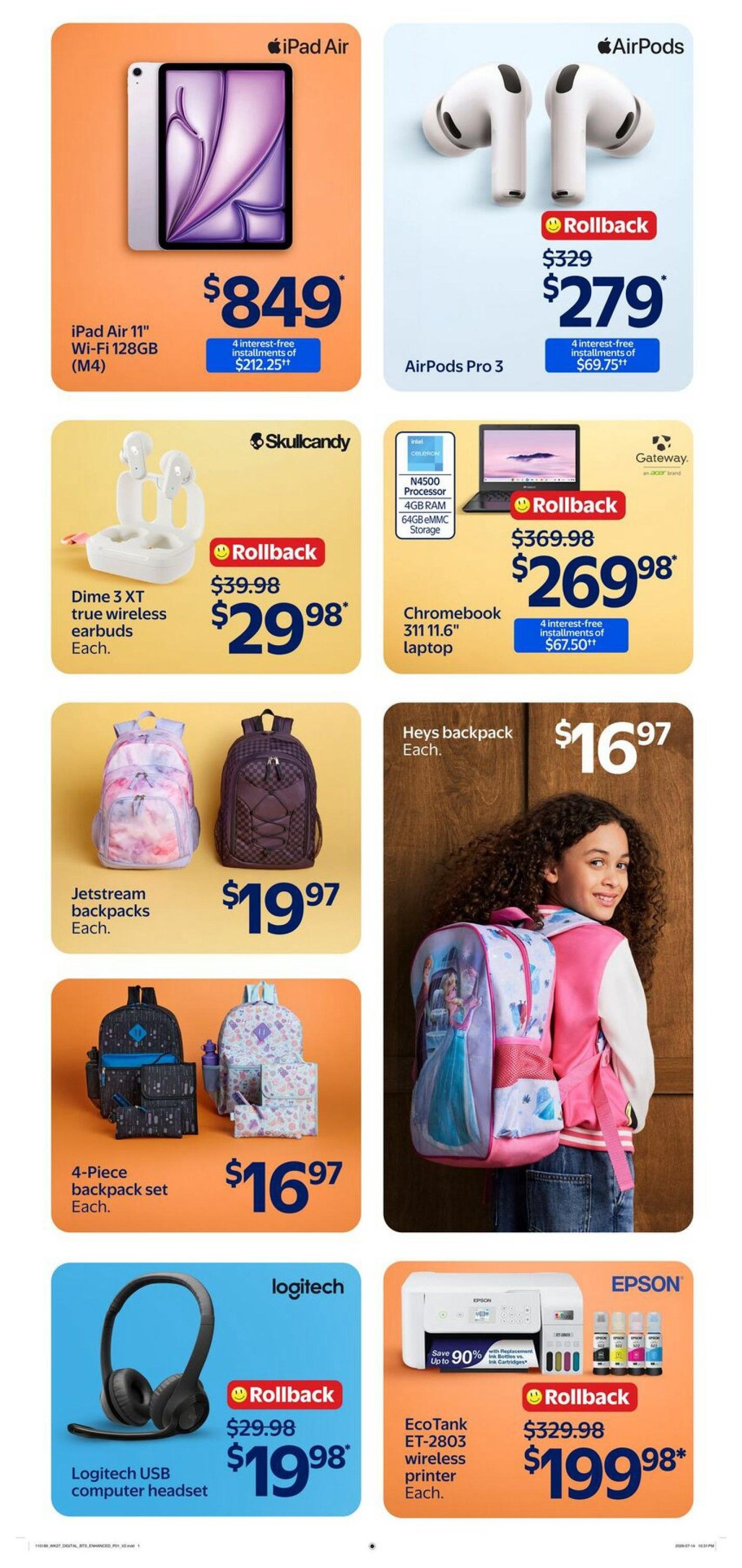 Walmart (Atlantic) Flyer August 13 to 19